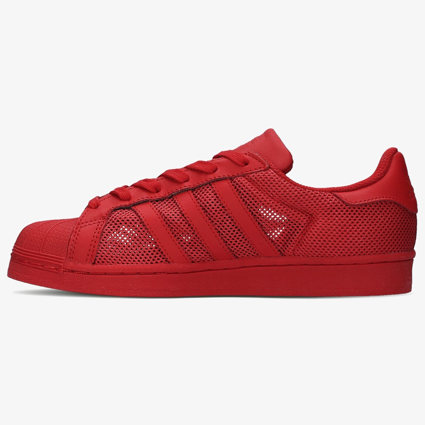 ADIDAS SUPERSTAR B42621W | Kolor Czerwony | Damskie Sneakersy | Buty W ...