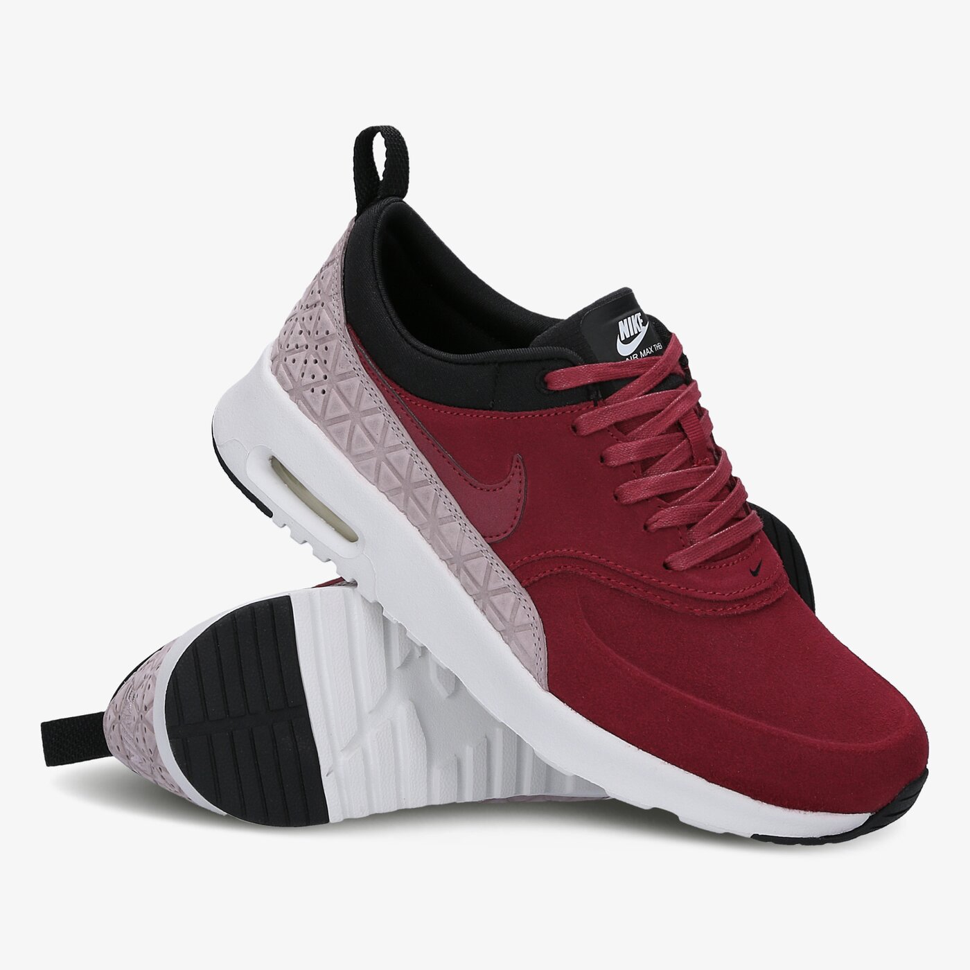 NIKE W AIR MAX THEA PRM LTH 845062600 | kolor czerwony NIKE W AIR MAX THEA PRM LTH 845062600 | kolor czerwony