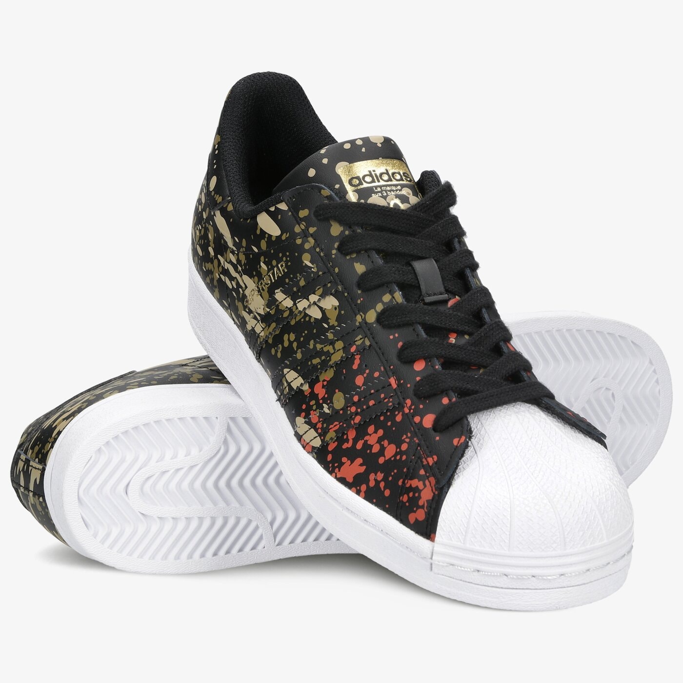 ADIDAS SUPERSTAR FX5538 | kolor czarny | M??skie Sneakersy | Buty w Sklep Sizeer