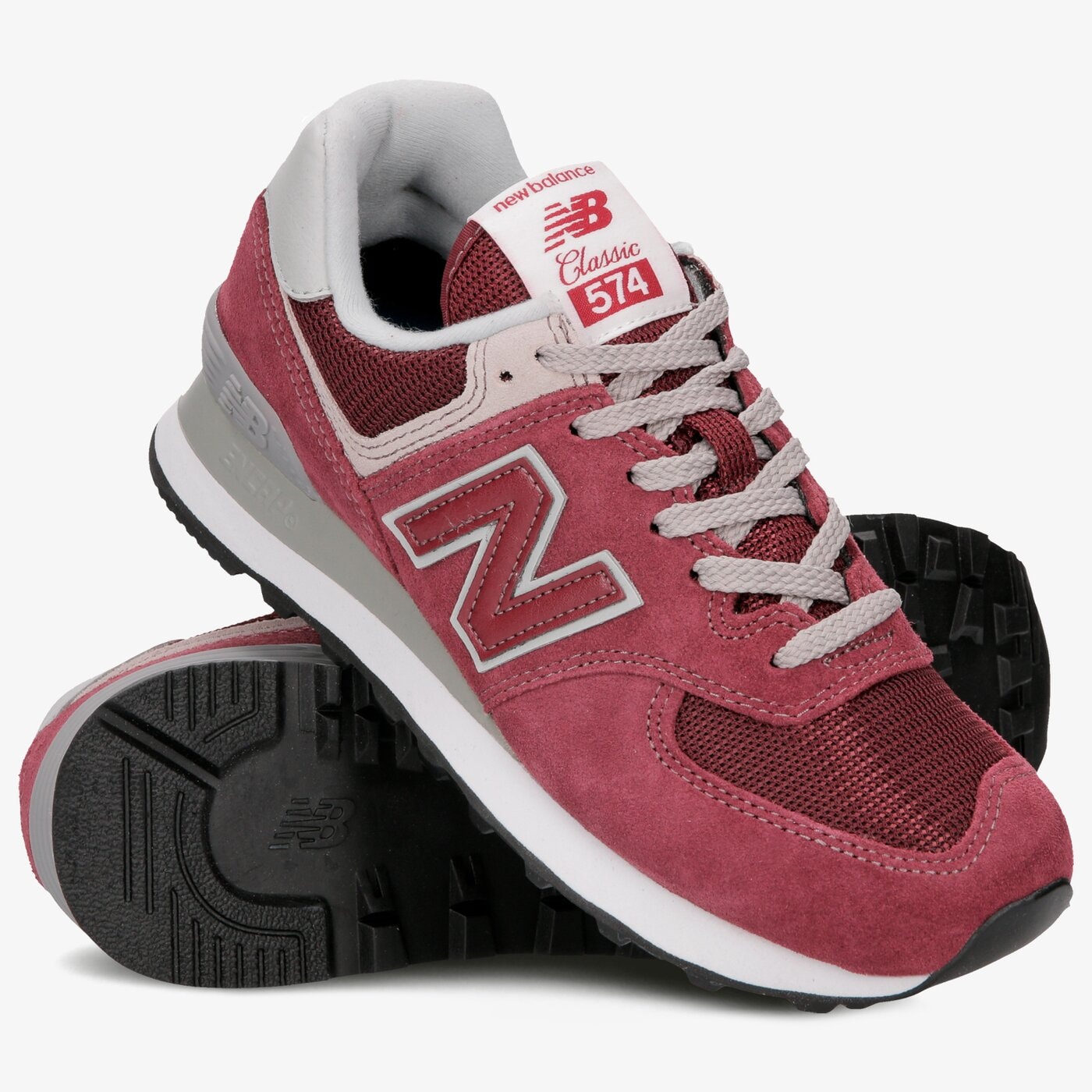 New Balance Wl574er Wl574er Kolor Bordowy Damskie Sneakersy Buty W Sklep Sizeer