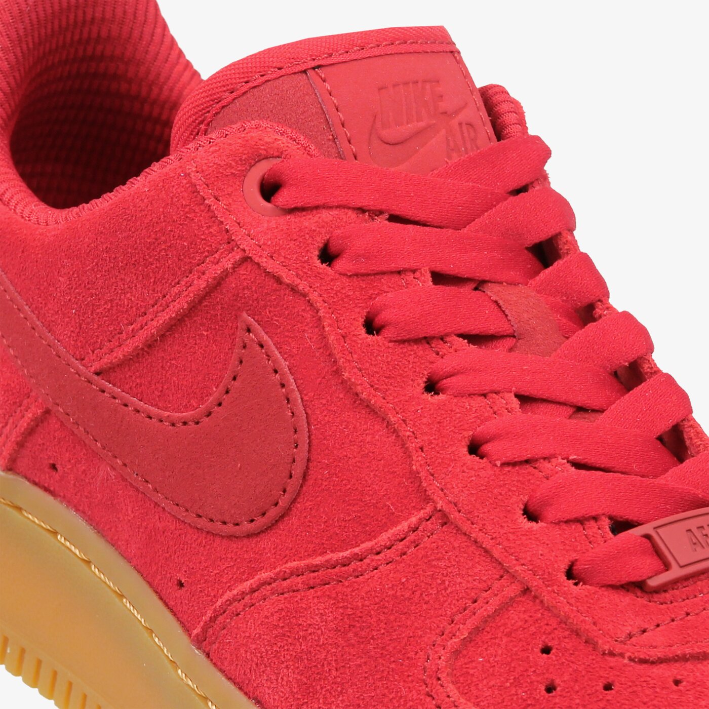 nike air force 1 męskie czerwone