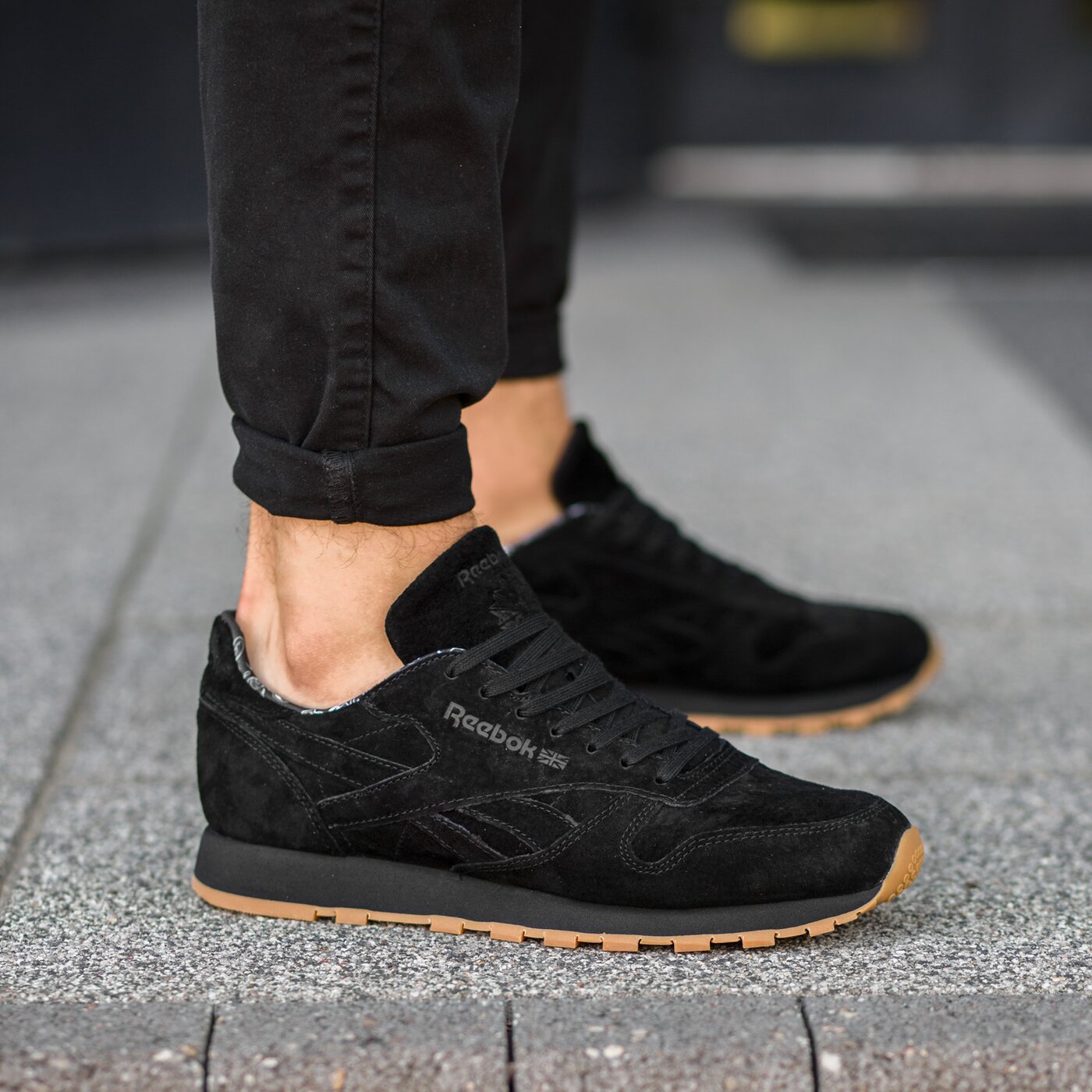 REEBOK CL LEATHER TDC BD3230 | kolor CZARNY | Męskie REEBOK CL LEATHER TDC BD3230 | kolor CZARNY | Męskie