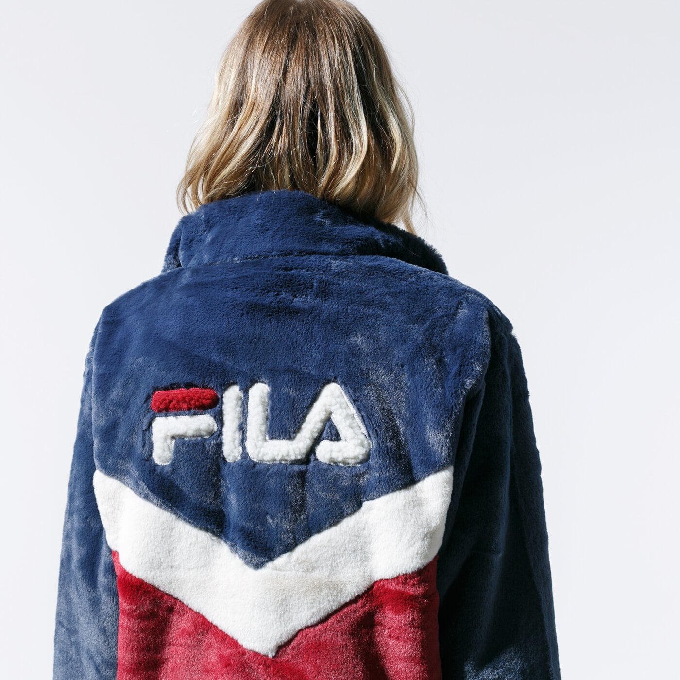 fur fila jacket