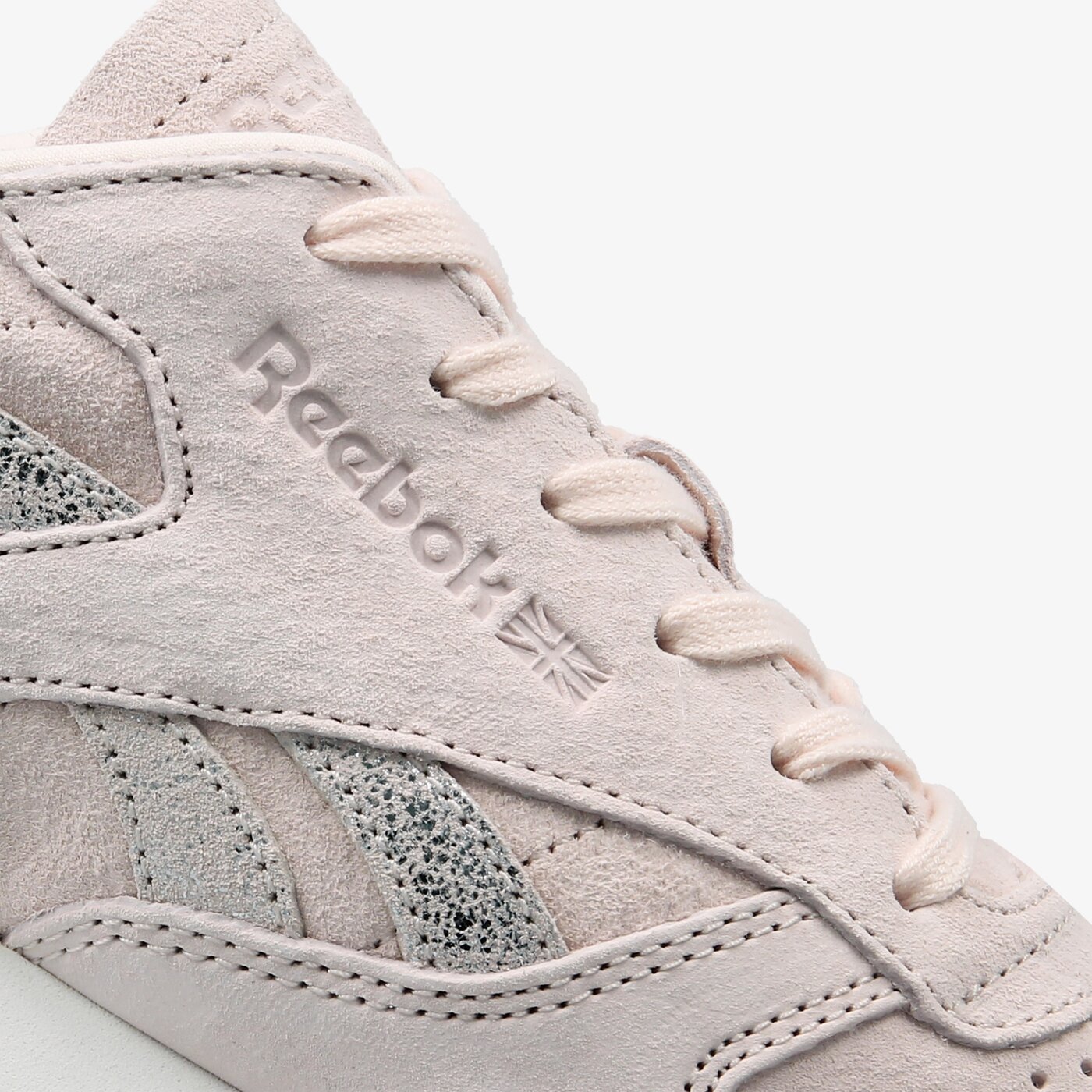 REEBOK CL LTHR SHIMMER PALE PINK MATTE BS9865 | kolor różowy Reebok CL LTHR SHIMMER BS9865 Sklep internetowy z