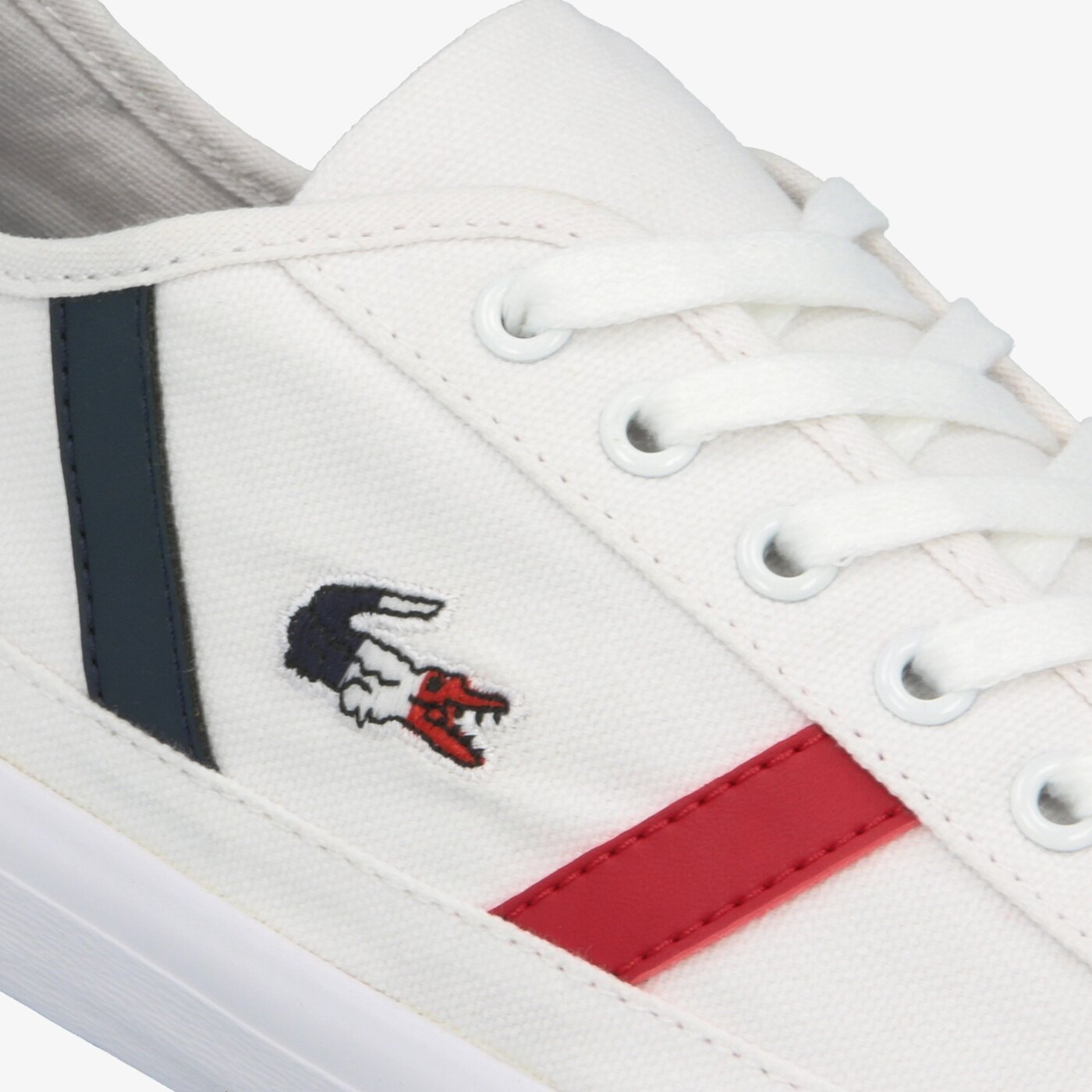 lacoste sideline tricolor sneaker