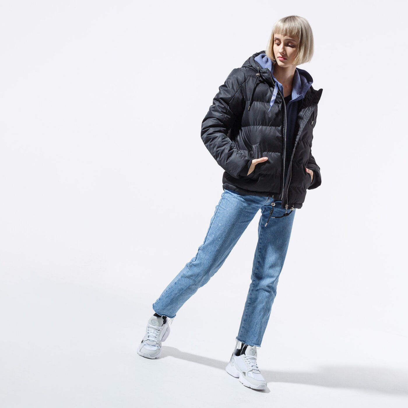 nike bluza w nsw air hoodie fz bb