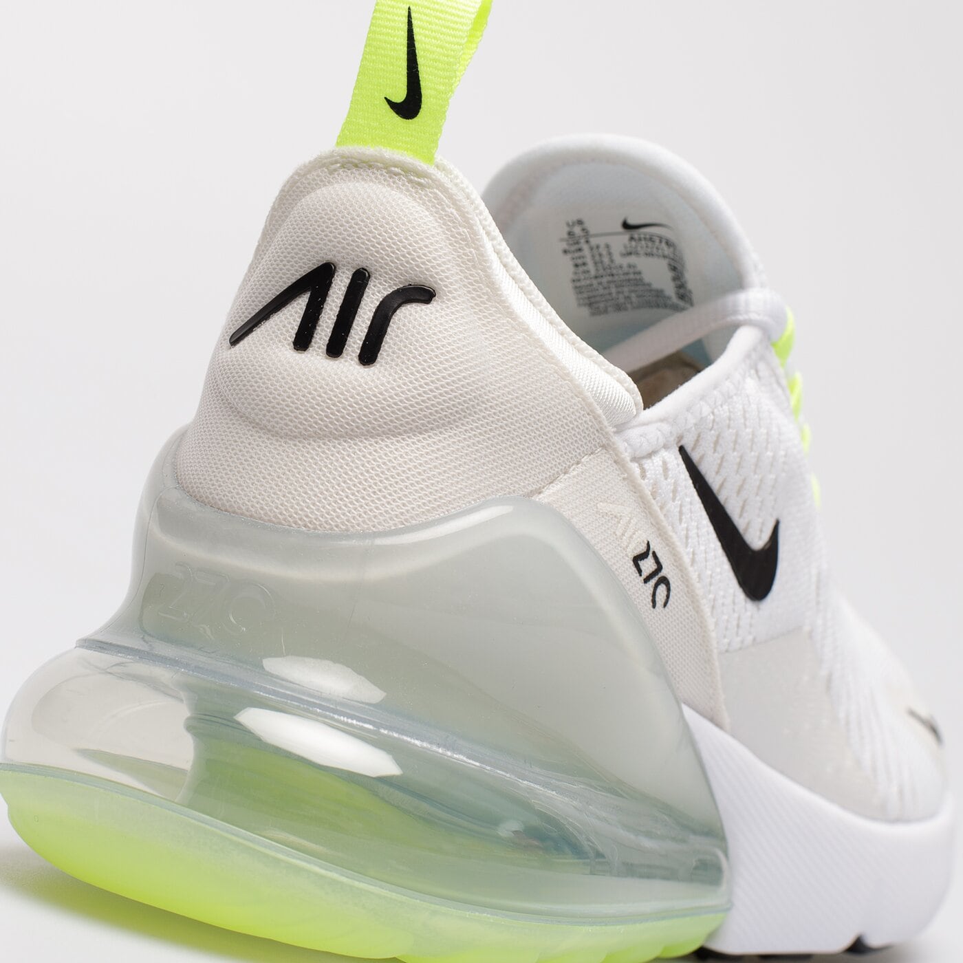 sizeer nike air max 270