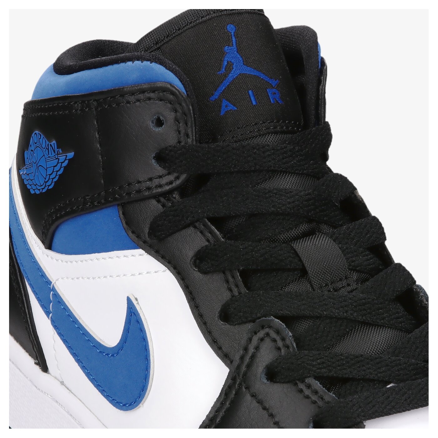 nike jordan mid 1 niebieskie