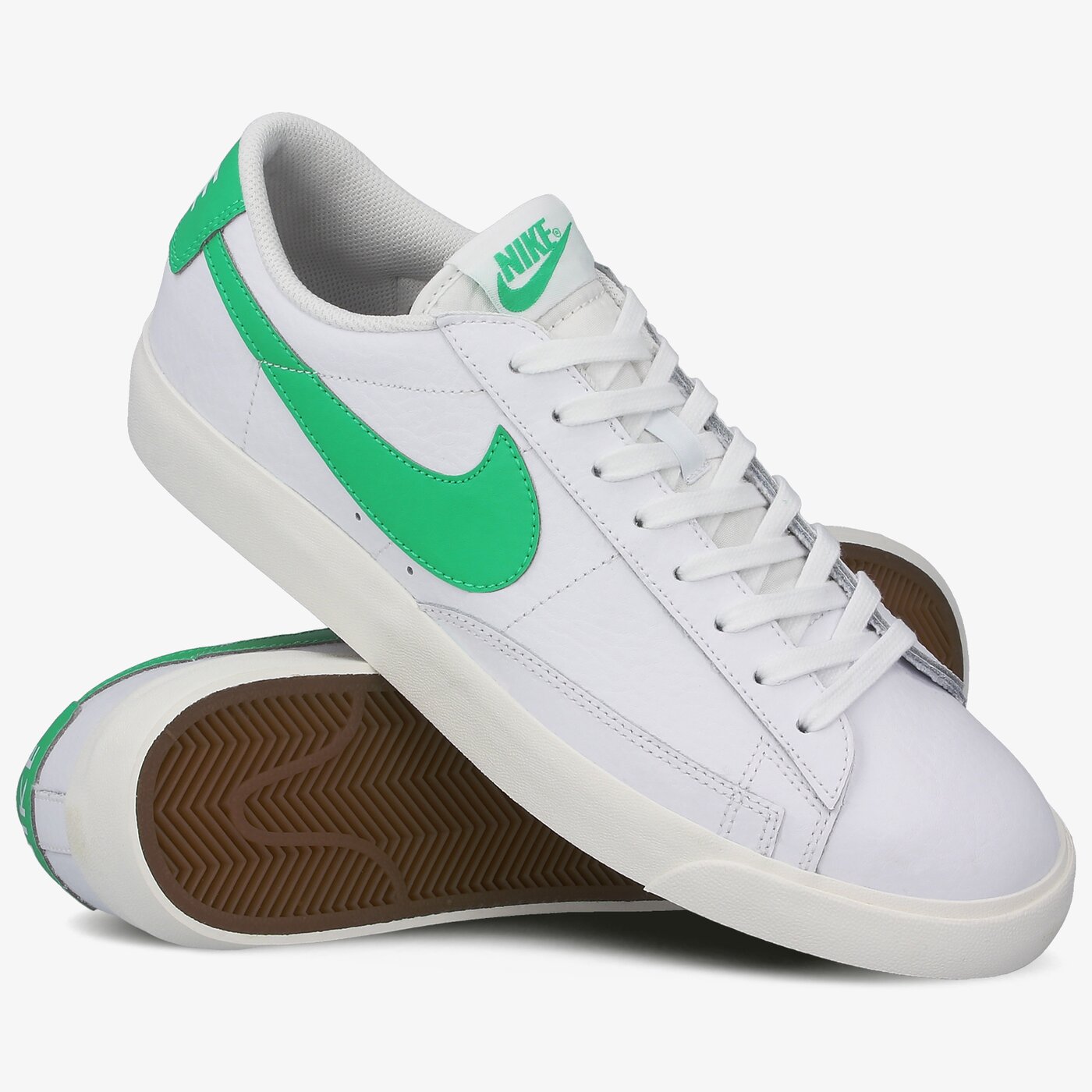 NIKE】CI6377-106 BLAZER LOW LEATHERスニーカー - 靴/シューズ