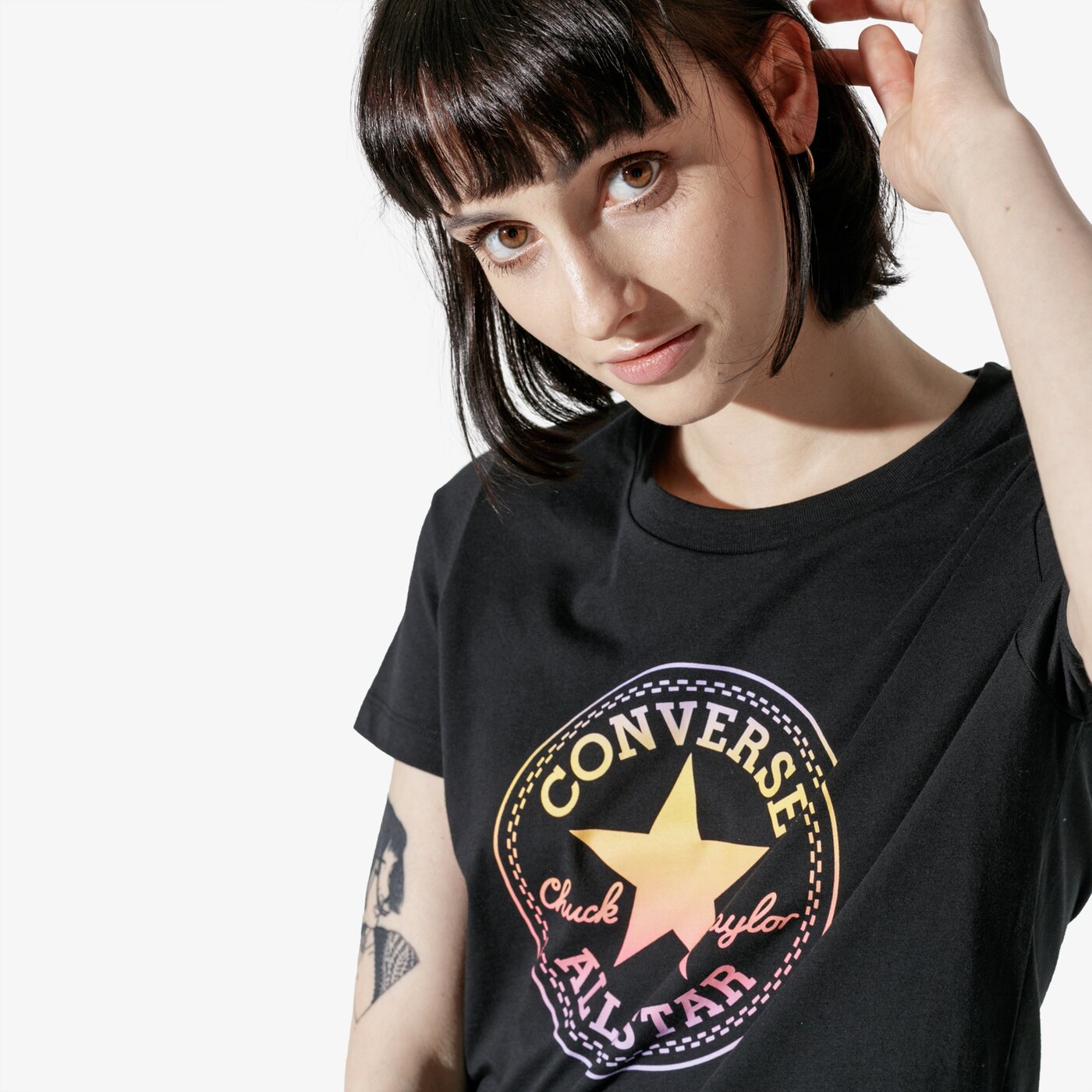 converse t shirt damski