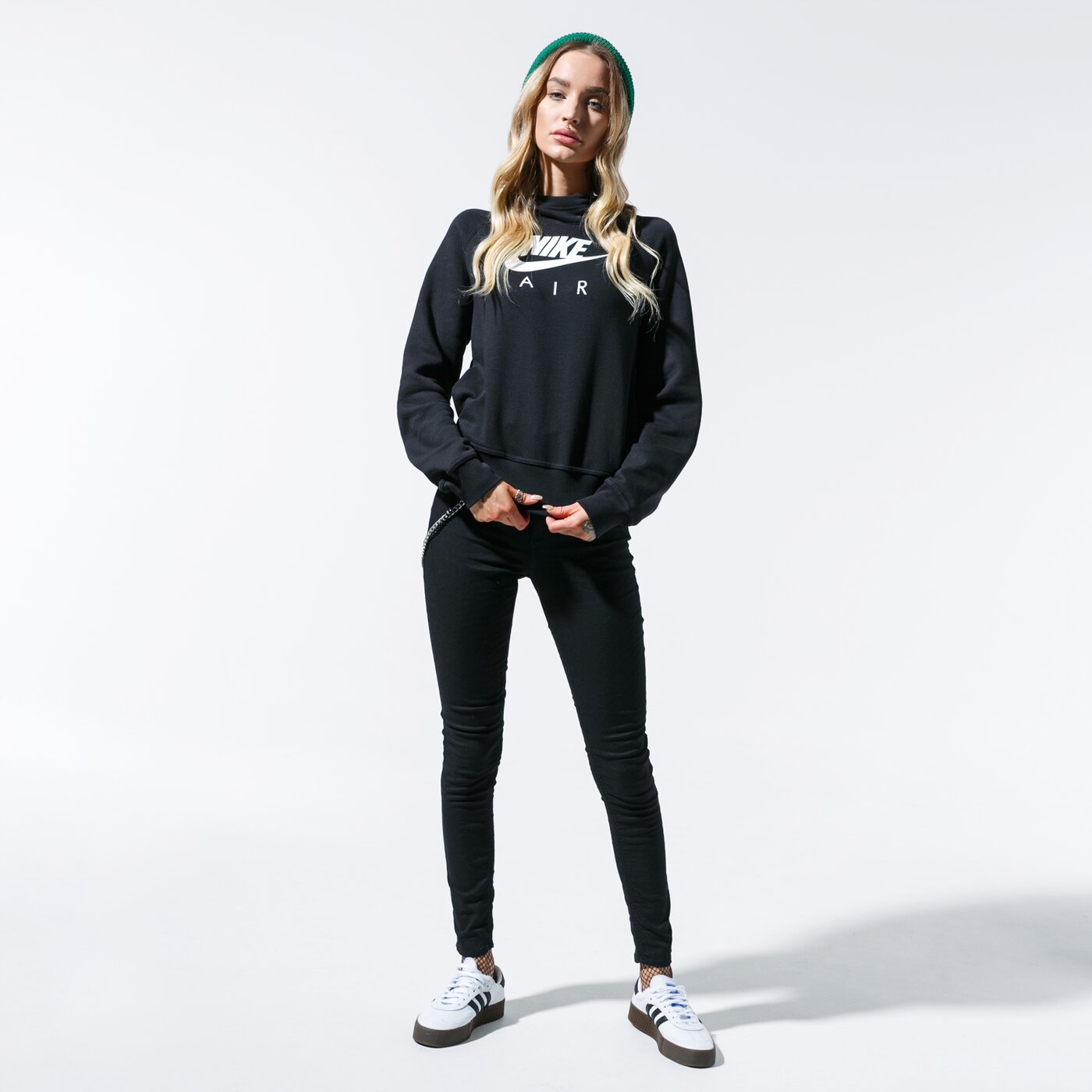 nike bluza w nsw air hoodie fz bb