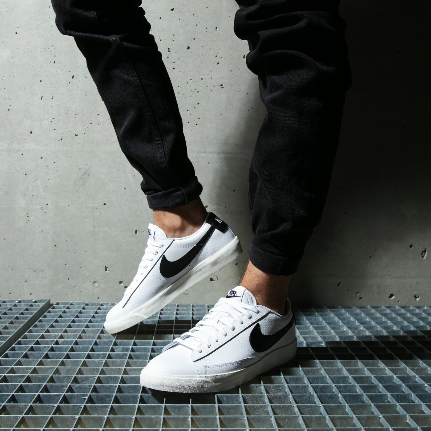 NIKE】CI6377-106 BLAZER LOW LEATHERスニーカー - 靴/シューズ