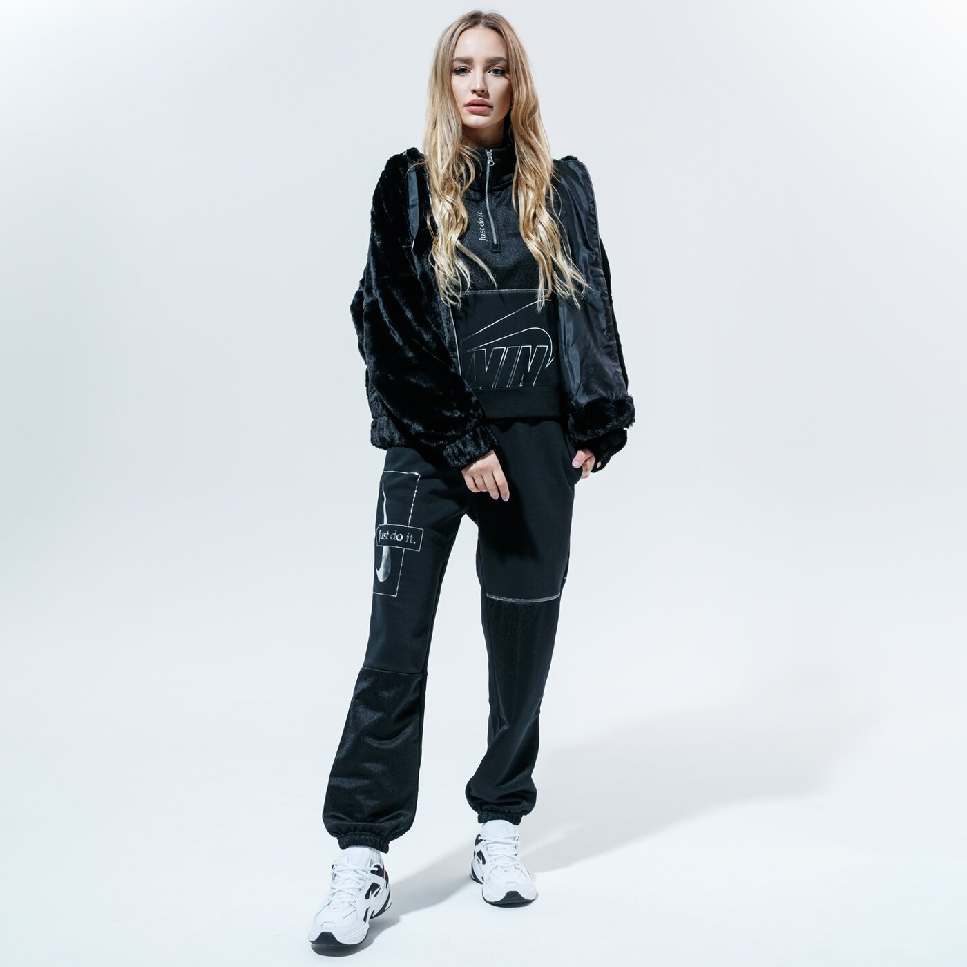 nike spodnie w nsw icn clsh flc pant bb