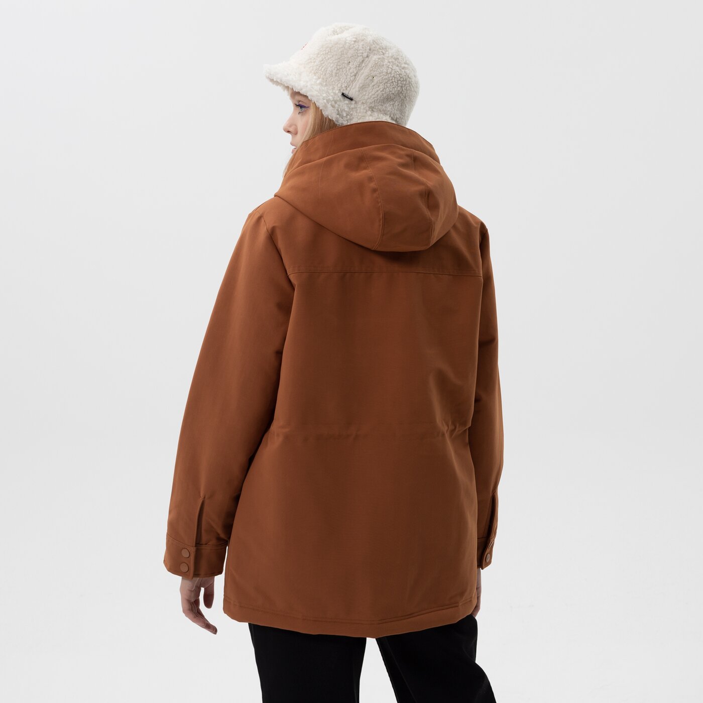 VANS KURTKA WM TAYLOR HOOD JACKET MTE VN0A5LJ7TST1 kolor BRĄZOWY