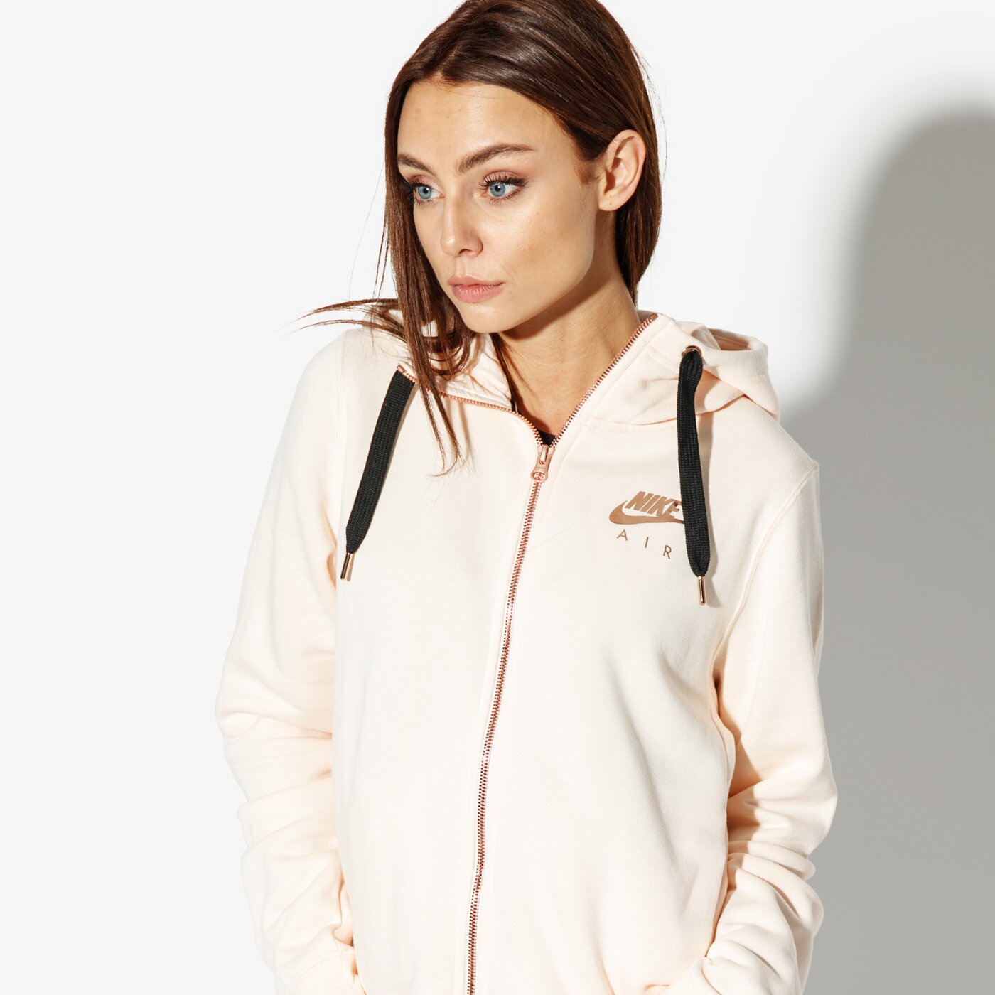 nike w nsw rally hoodie fz air