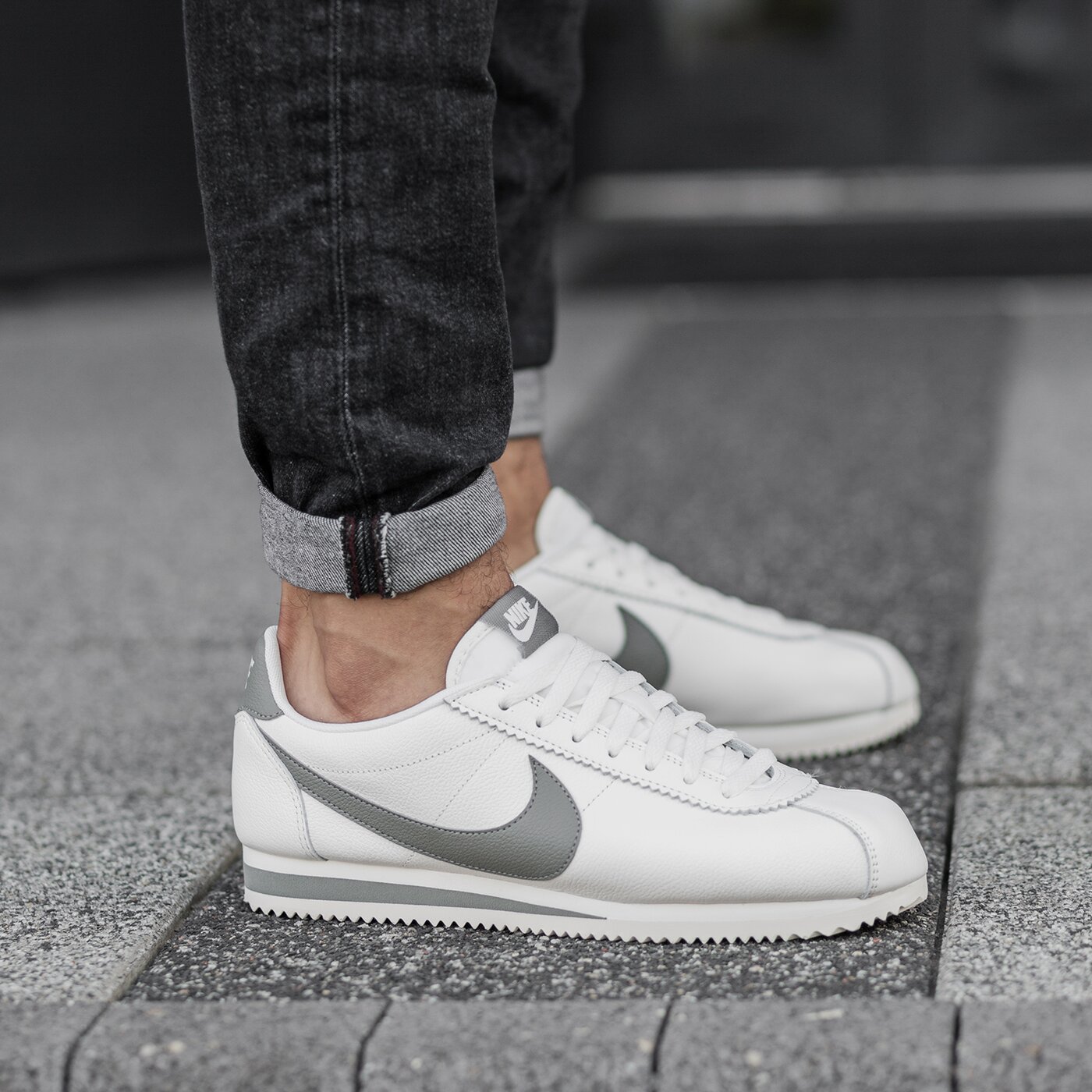 nike classic cortez leather se