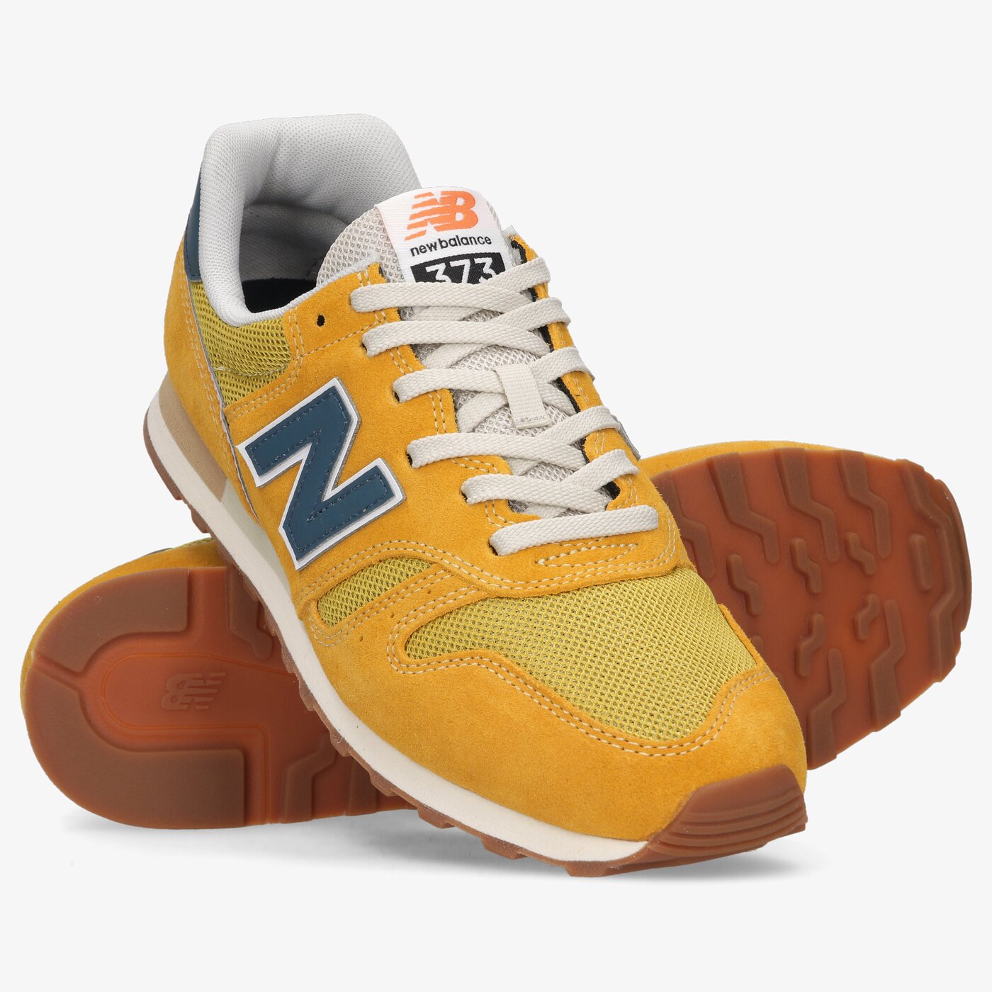 NEW BALANCE 373 ML373HG2 | kolor żółty | Męskie Sneakersy | Buty w ...