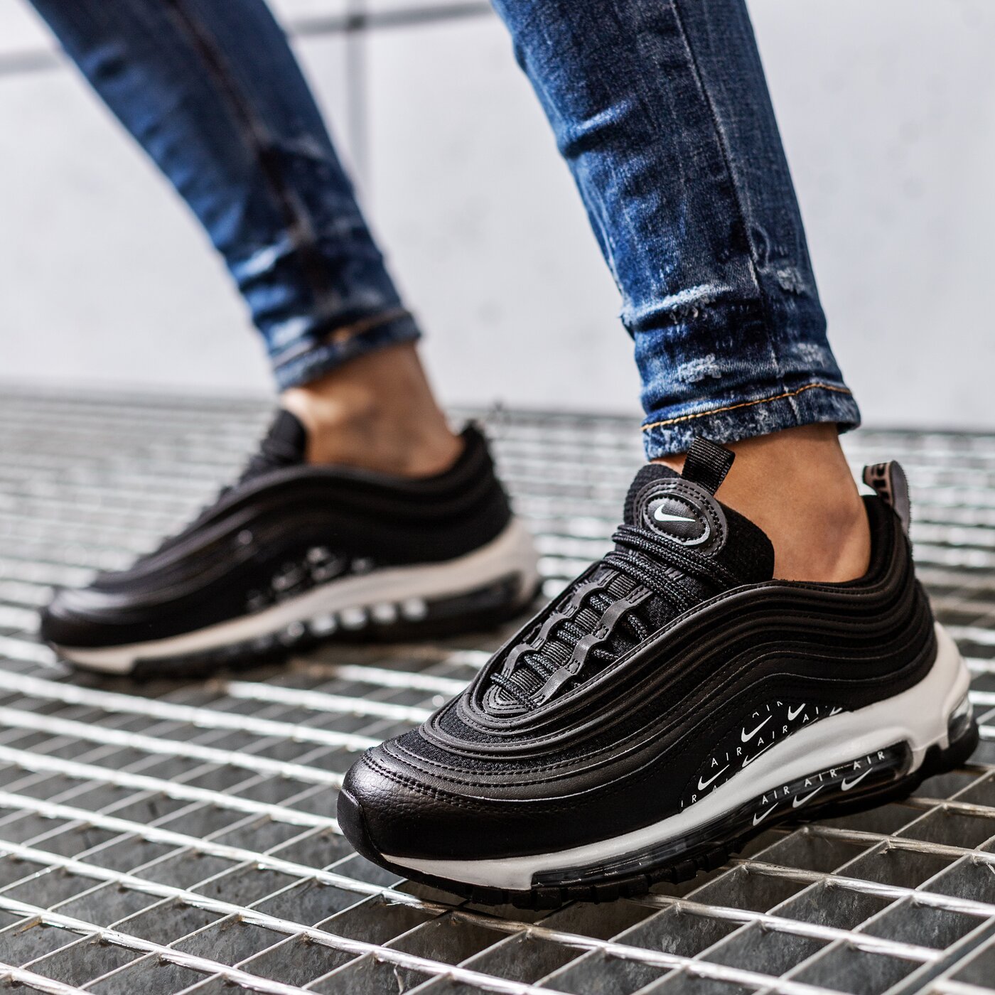 nike air max 97 damskie srebrne