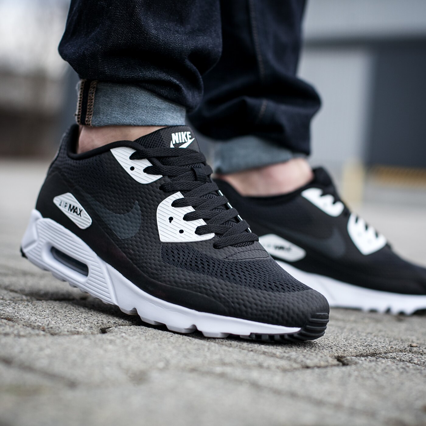 NIKE AIR MAX 90 ULTRA ESSENT 819474001 | kolor CZARNY NIKE AIR MAX 90 ULTRA ESSENT kolor CZARNY (819474001