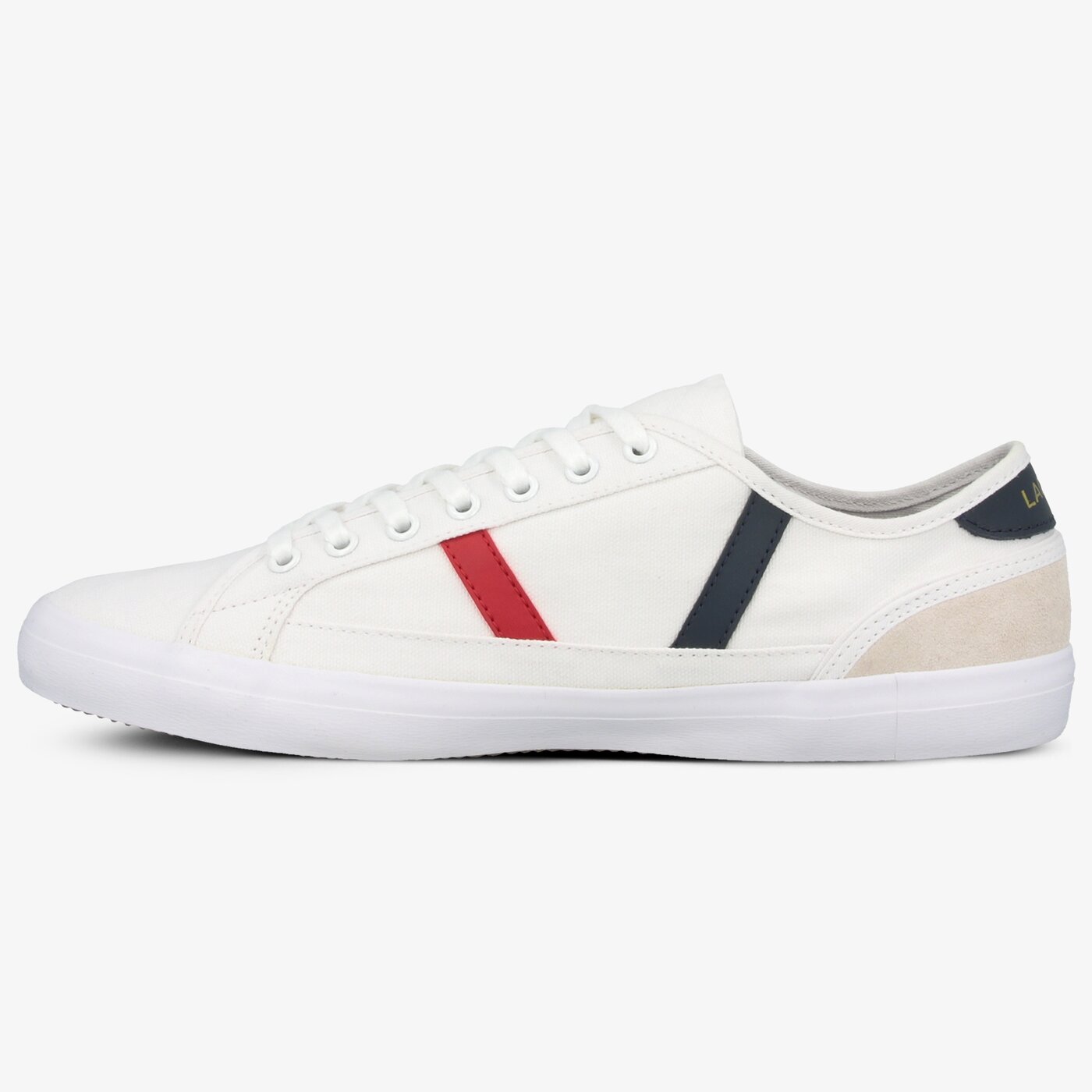 lacoste sideline tricolor sneaker