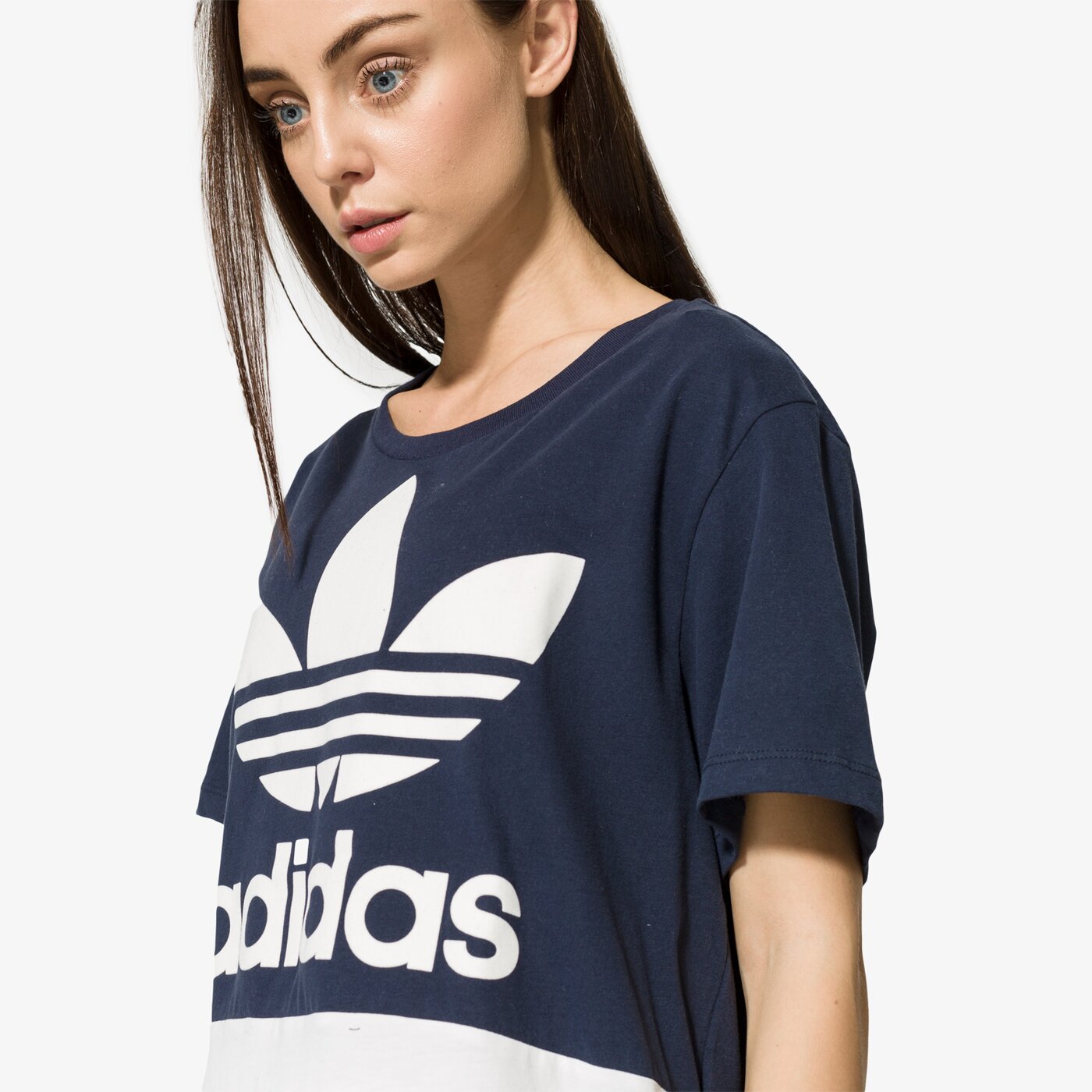ADIDAS T SHIRT SS BF TREFOIL BJ8280 | kolor CZARNY | Damskie T shirty | Odzież w ✪ Sklep Sizeer ✪