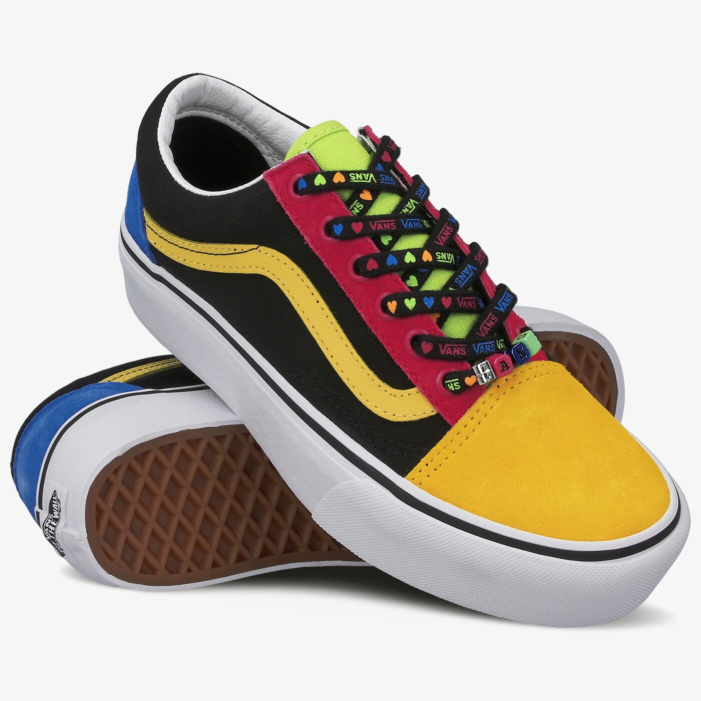 VANS UA OLD SKOOL PLATFORM VN0A3B3U21X1 kolor MULTICOLOR Damskie