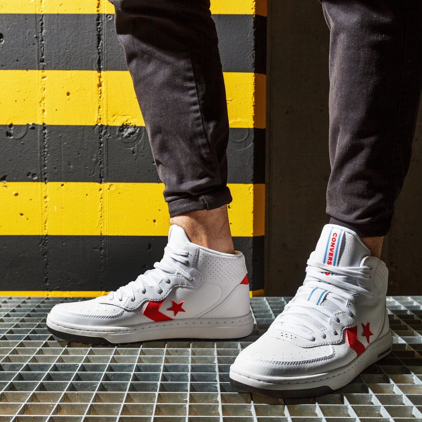 converse rival mid white