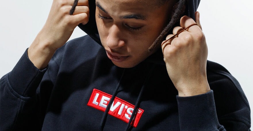 Męska bluza Levi's czarna