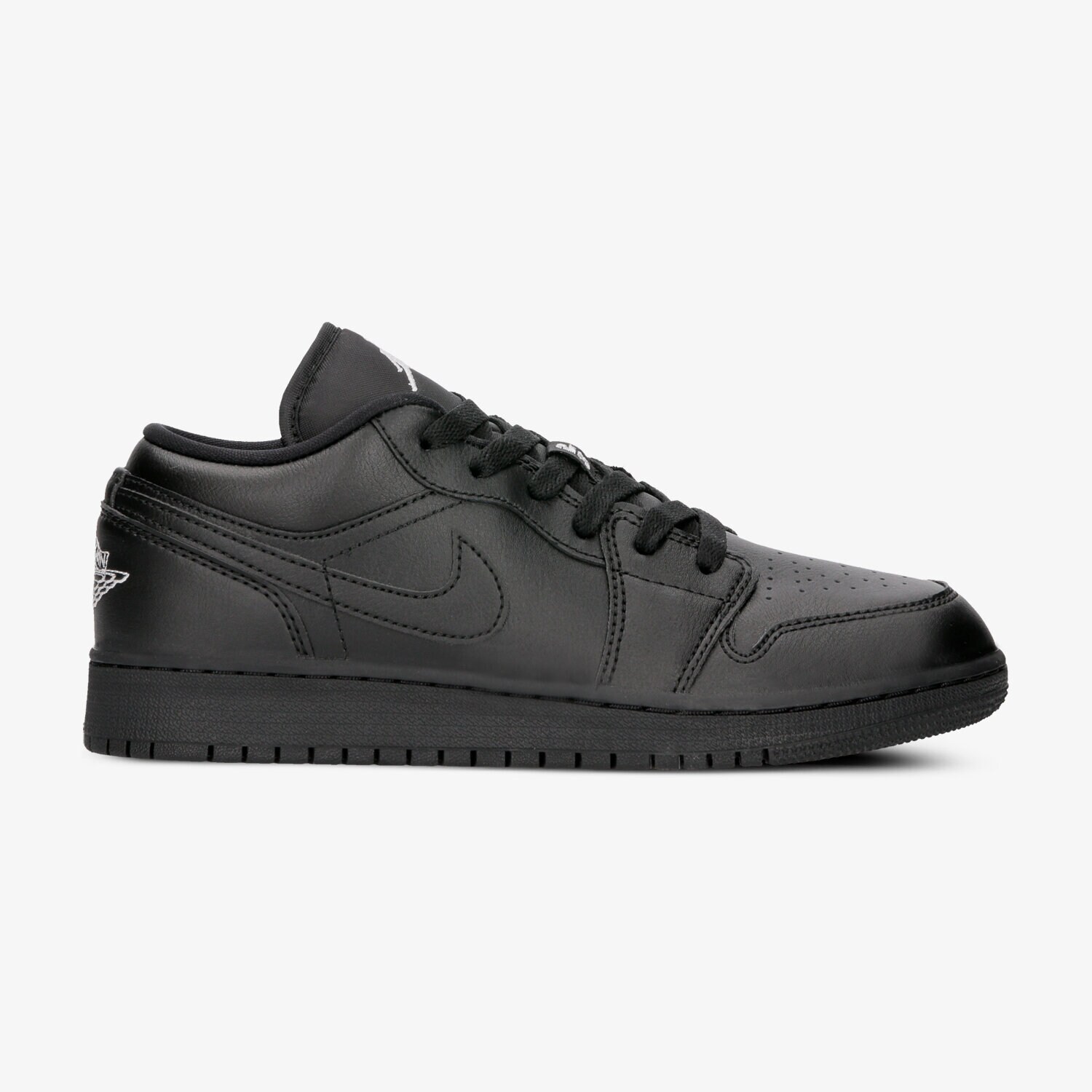 AIR JORDAN 1 LOW (GS) 553560-006 CZARNY | Dziecięce AIR JORDAN 1 LOW (GS) 553560-006 CZARNY | Dziecięce