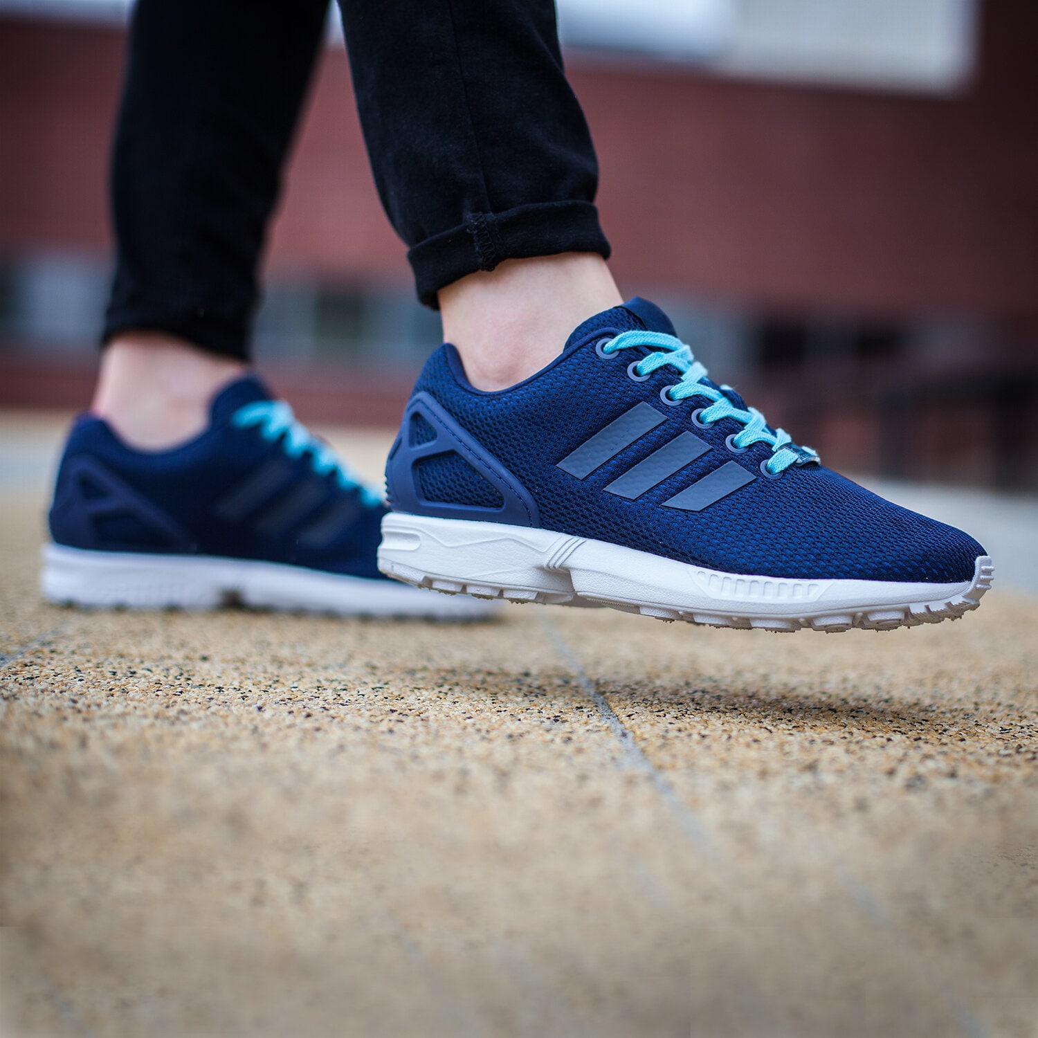 ADIDAS ZX FLUX W S78971 GRANATOWY | Damskie adidas w Sizeer