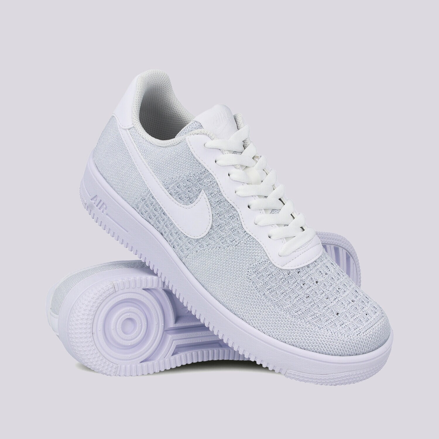 NIKE AIR FORCE 1 FLYKNIT 2.0 AV3042-100 BIAŁY | Męskie