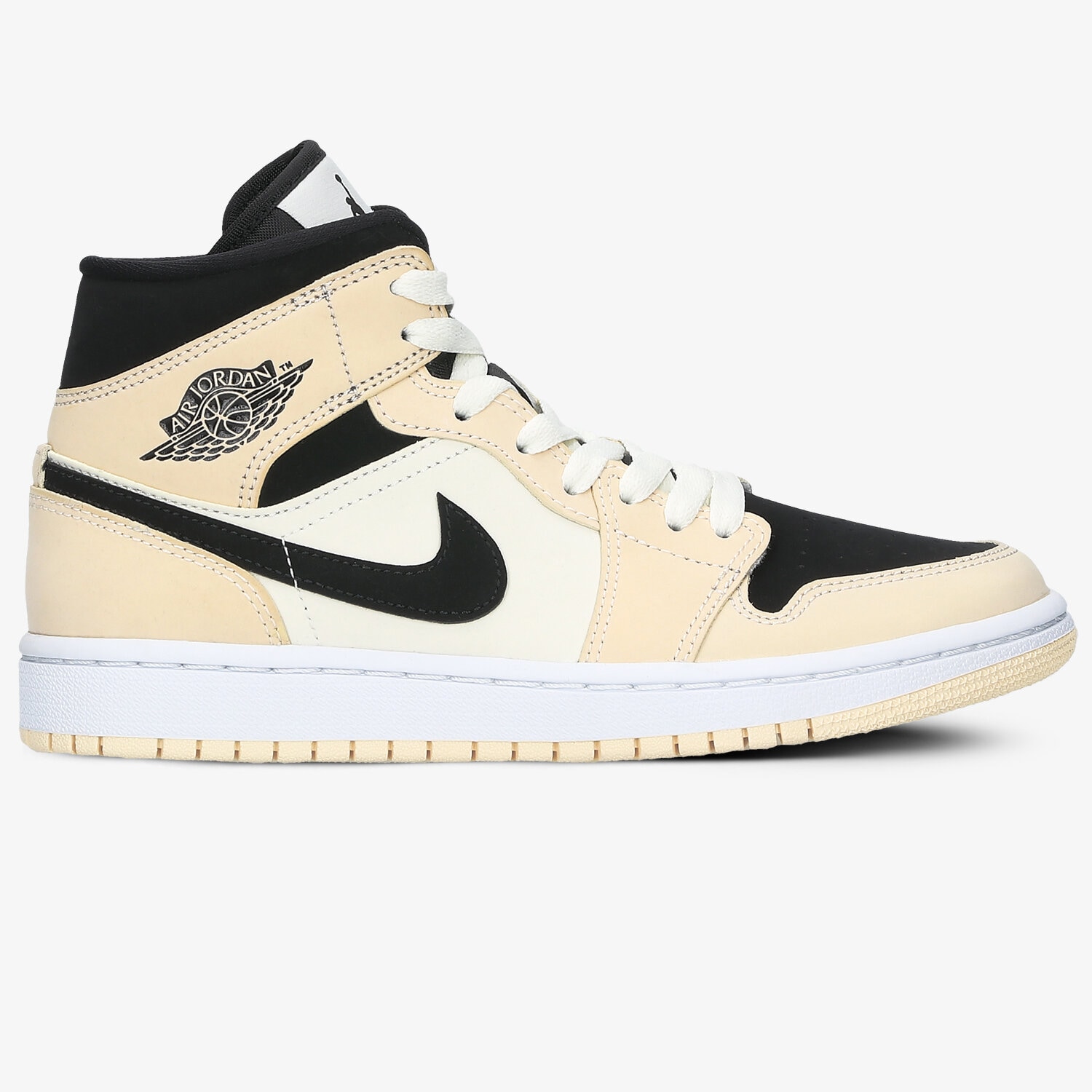 women's jordan 1 mid beige