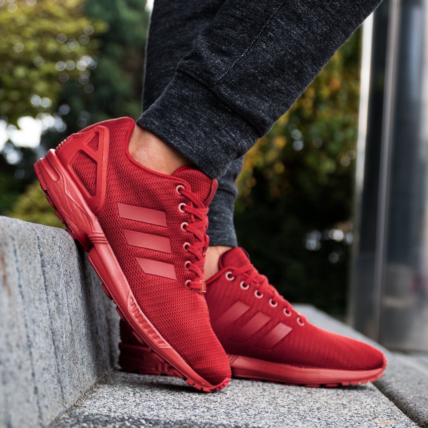 s♥ ADIDAS ZX FLUX S32278 CZERWONY | Męskie Sneakersy w Sizeer