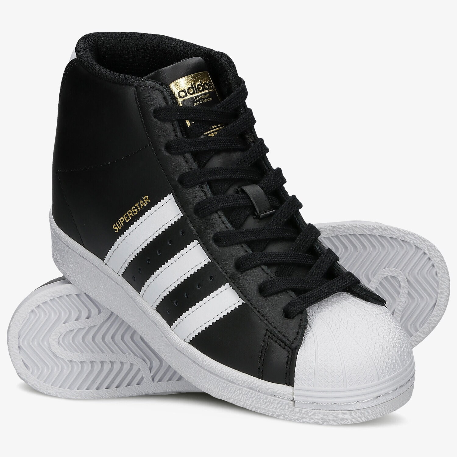 ADIDAS SUPERSTAR UP W FW0117 CZARNY Damskie Sneakersy w Sizeer