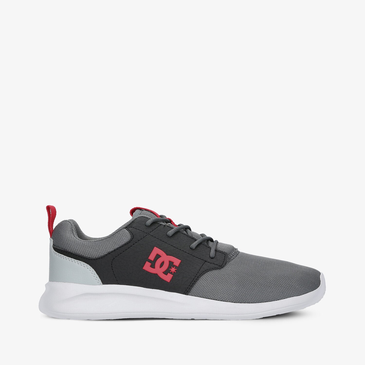 DC MIDWAY ADYS700096XSKR SZARY | Męskie Sneakersy w Sizeer