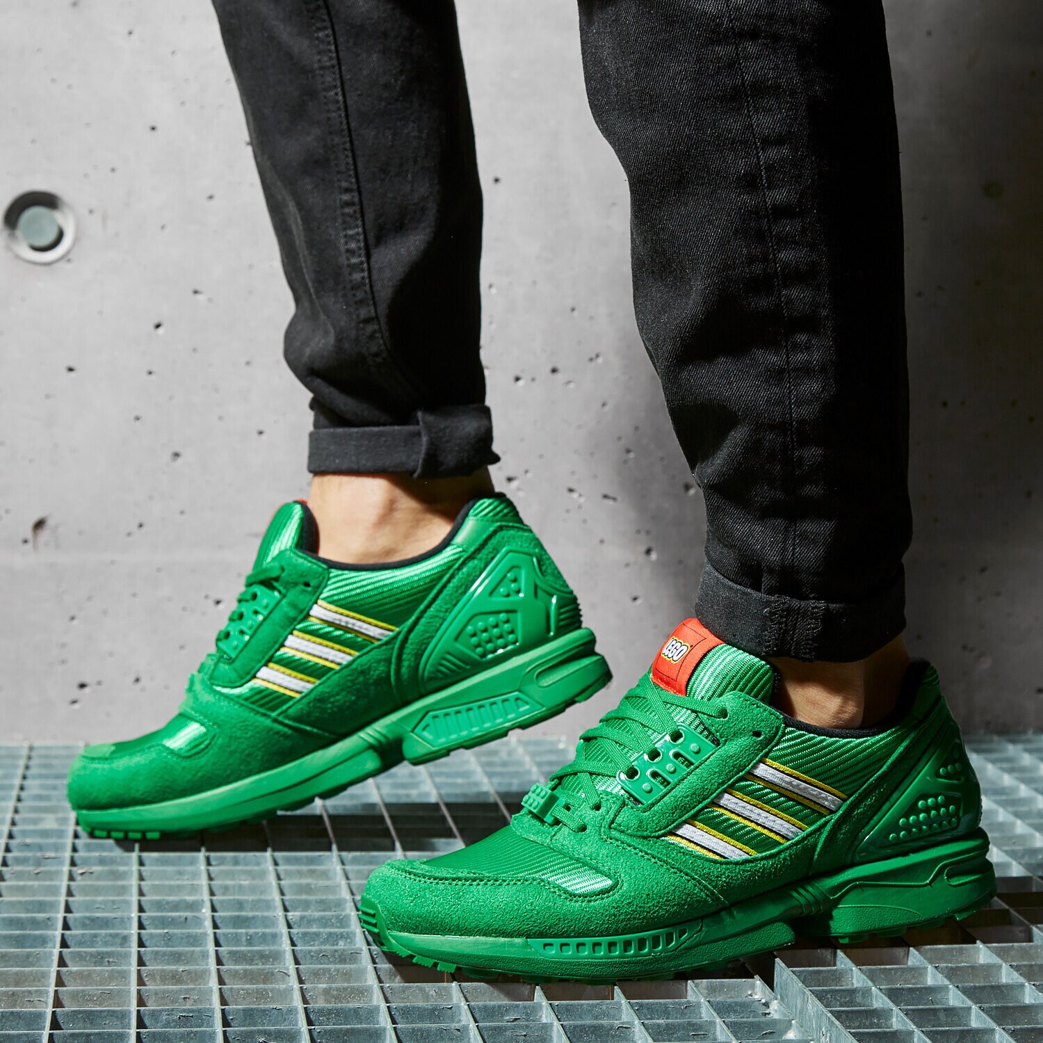 ADIDAS ZX 8000 LEGO FY7082 ZIELONY | Męskie Sneakersy w Sizeer