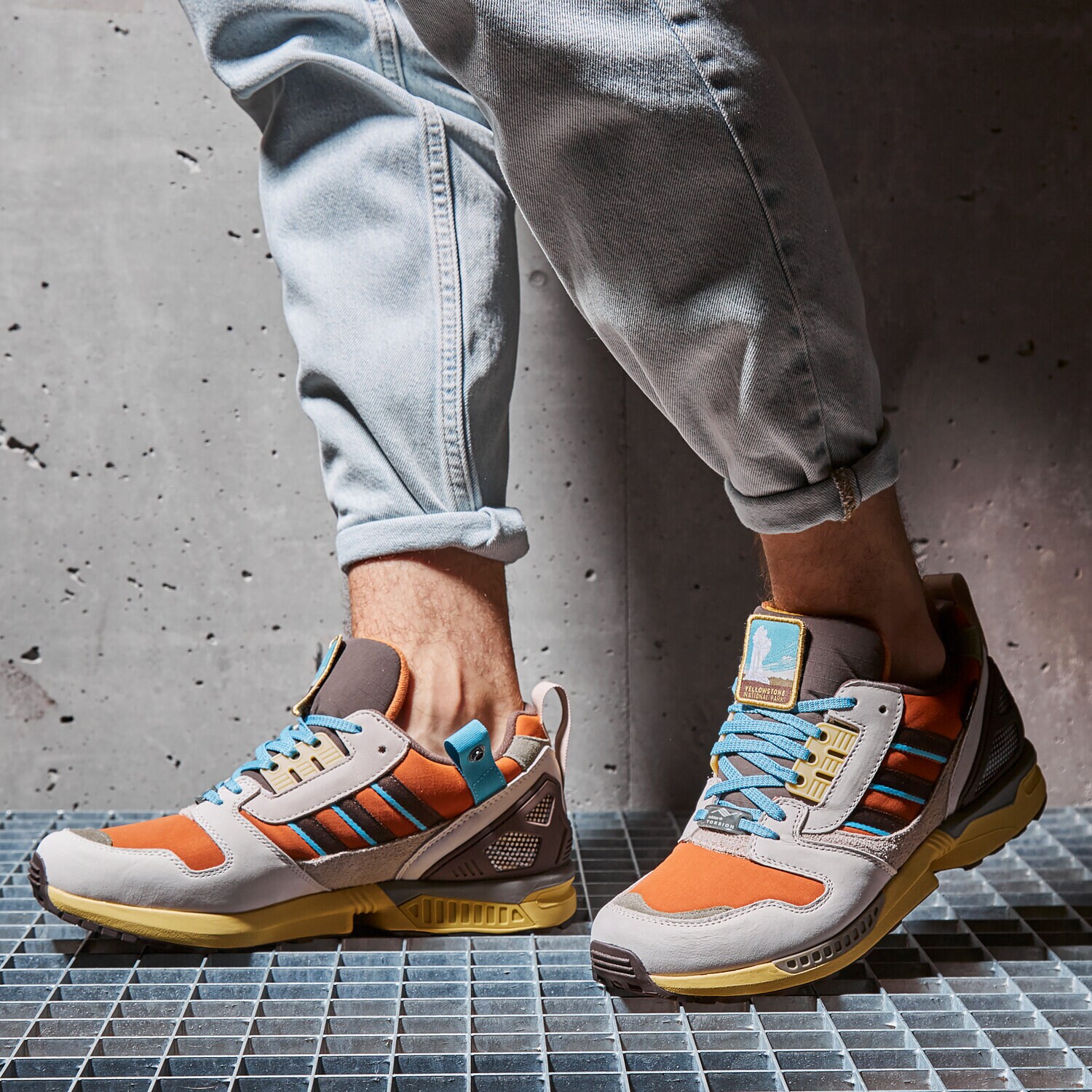 Buty Męskie Adidas ZX 750 G96718 Niebieskie r. 47