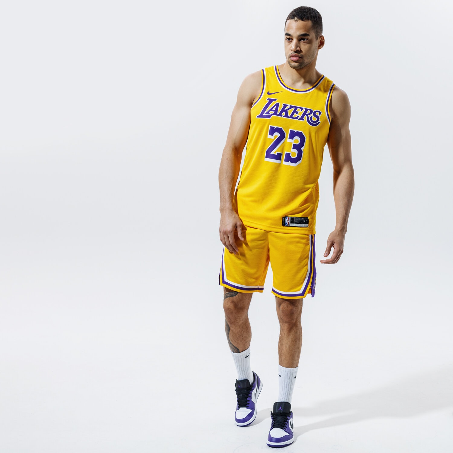 JORDAN TANK LAKERS JAMES SWINGMAN ICON 2020 NBA CW3669-734
