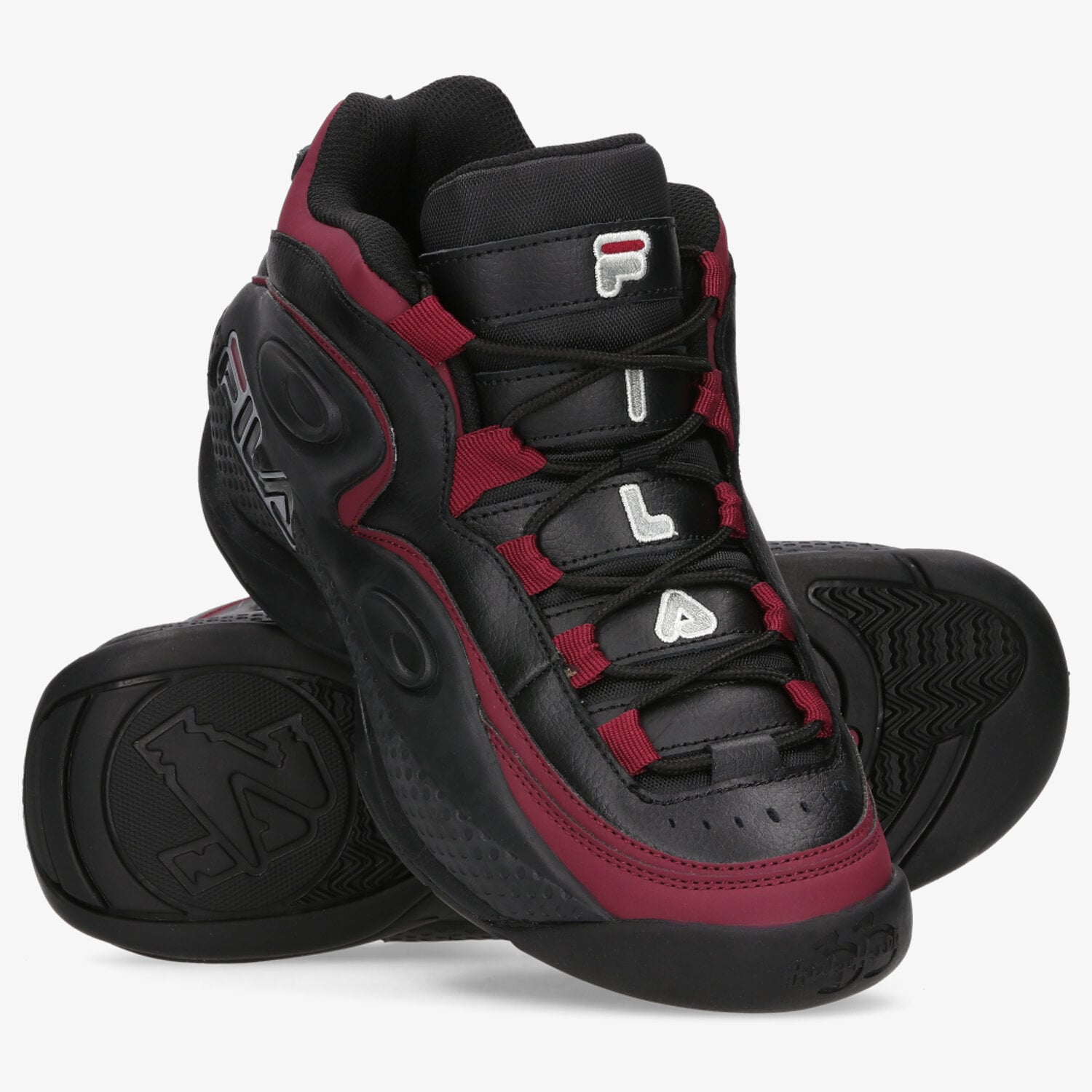 FILA GRANT HILL 3 101079818K CZARNY | Męskie Sneakersy w Sizeer
