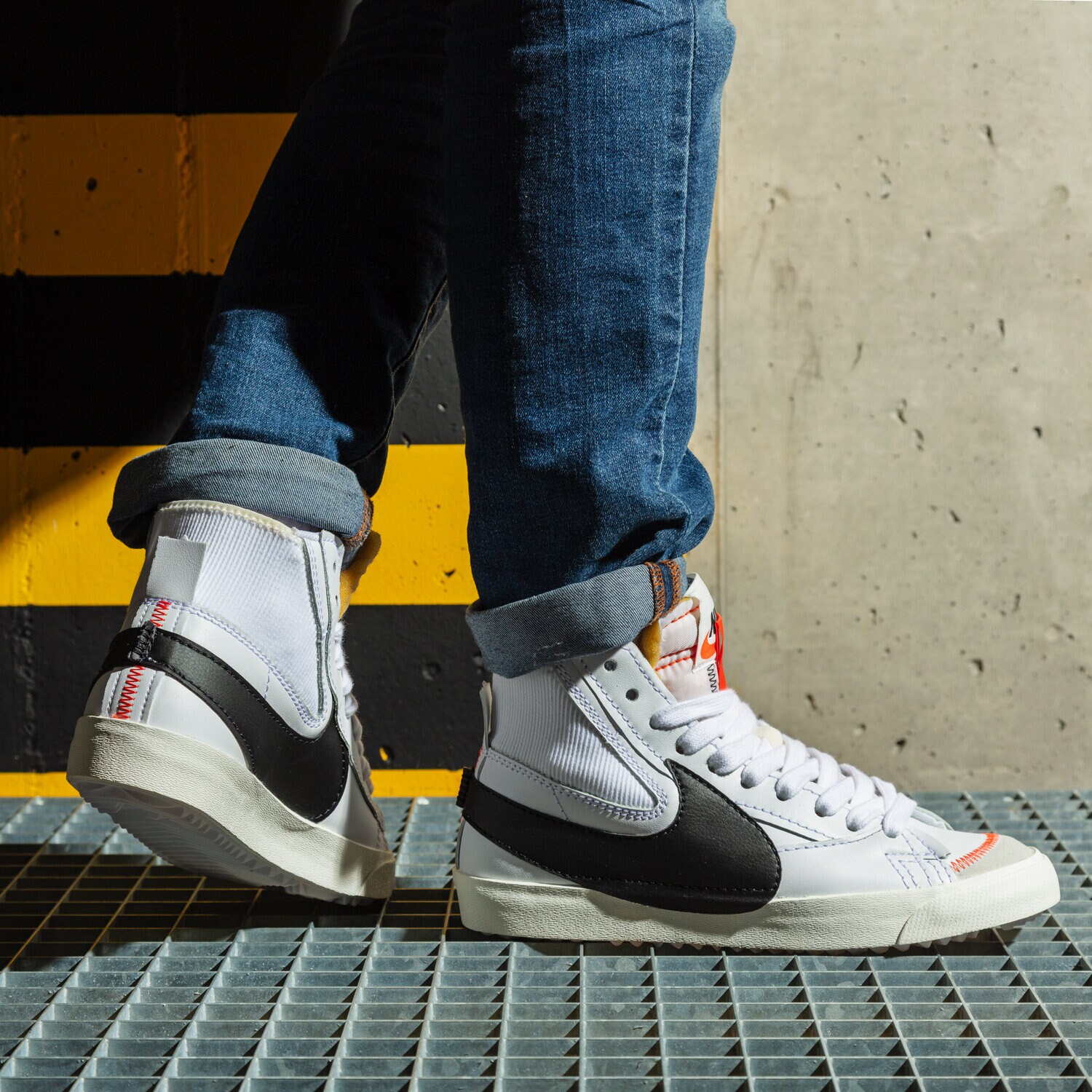 NIKE BLAZER MID '77 JUMBO DD3111-100 BIAŁY | Męskie