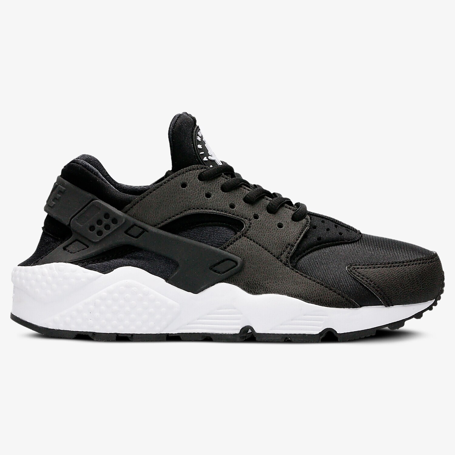 Nike huarache czarne 2024 z biala podeszwa