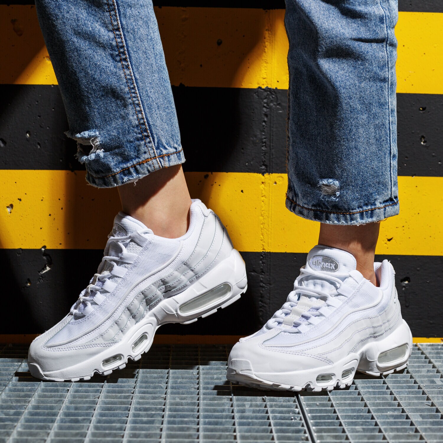 NIKE AIR MAX 95 ESSENTIAL CT1268-100 BIAŁY | Damskie
