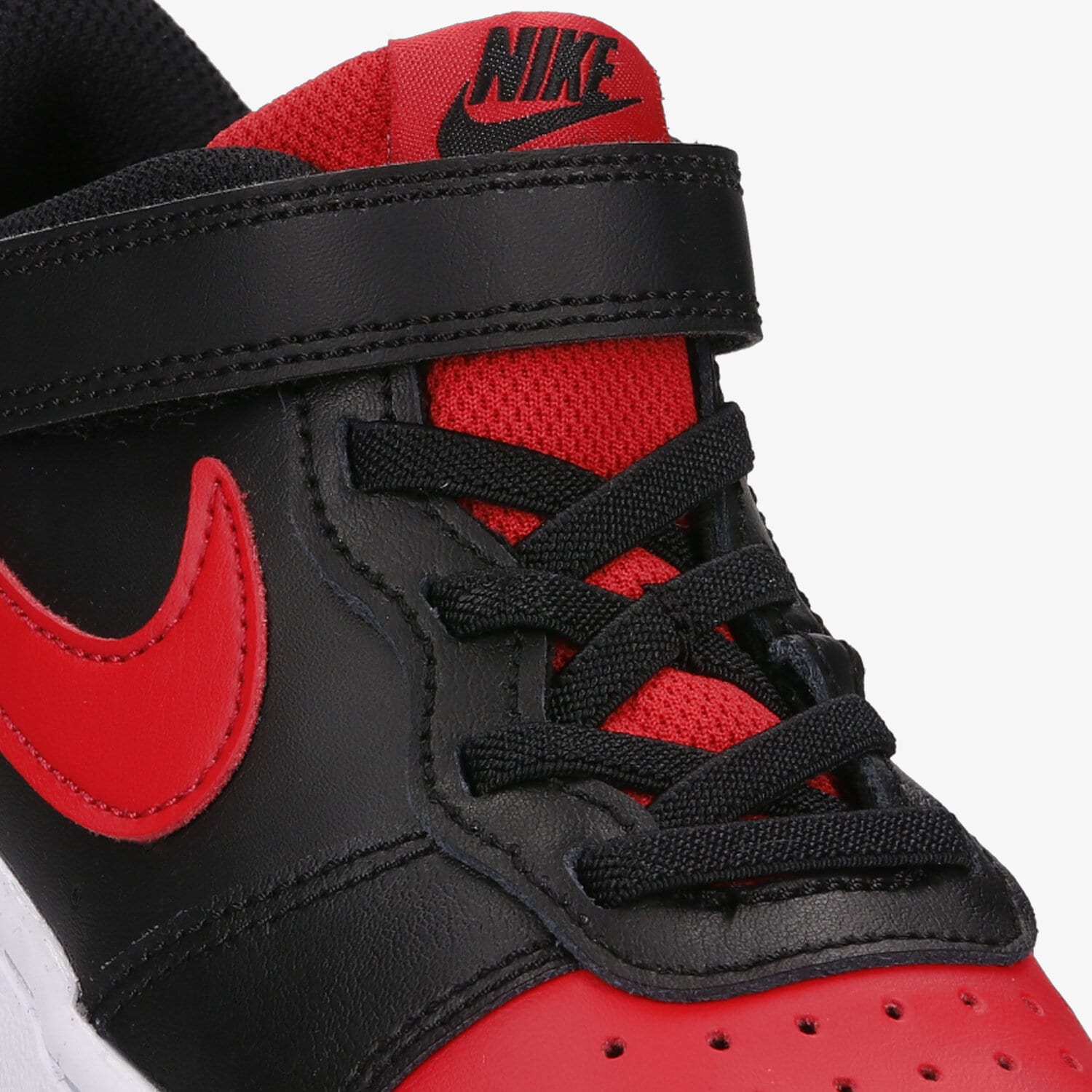 NIKE COURT BOROUGH LOW 2 BQ5451-007 CZARNY | Dziecięce