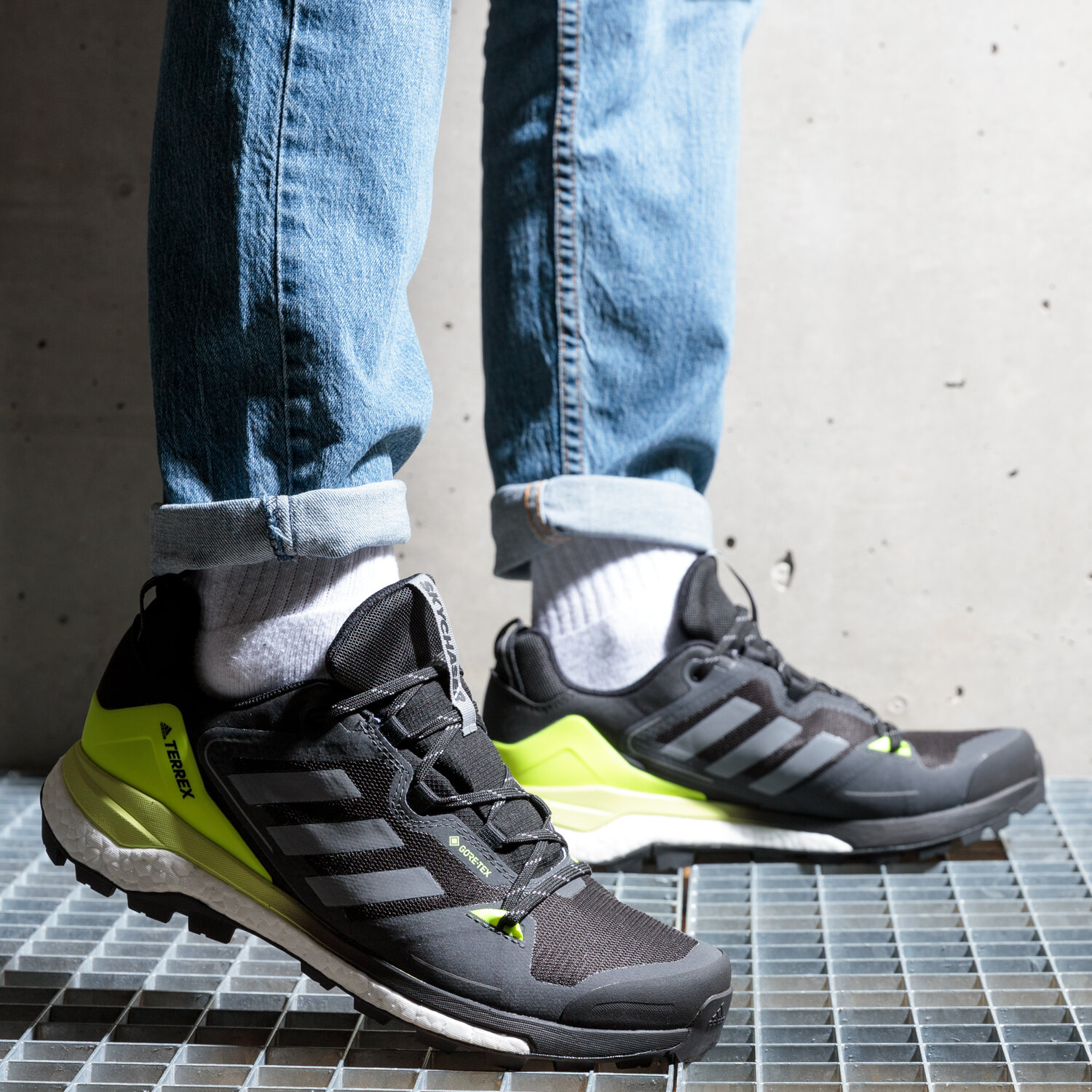 スカイ ADIDAS TERREX SKYCHASER 2 GTX FW2932 CZARNY | Męskie Buty outdoor