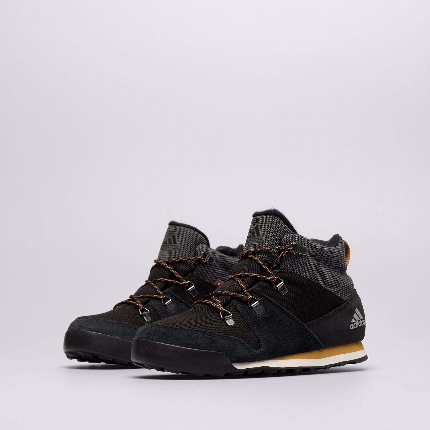 ADIDAS SNOWPITCH K FZ2602 CZARNY | Dziecięce Buty zimowe w Sizeer