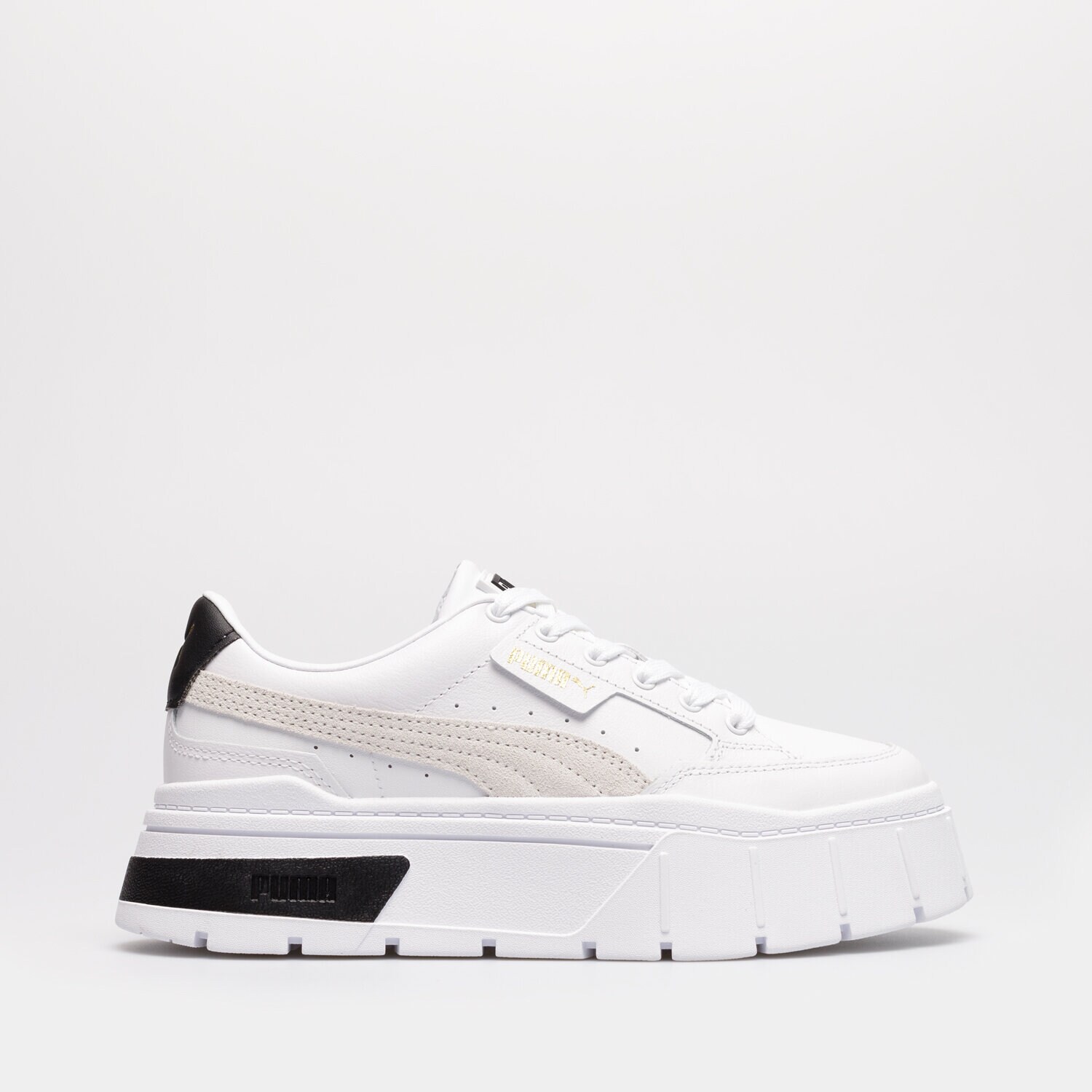 ■PUMA■ Maze Stack GEN Puma Womens White 39207001 392070-01 PUMA MAYZE STACK WNS 38436301 BIAŁY | Damskie Sneakersy w Sizeer