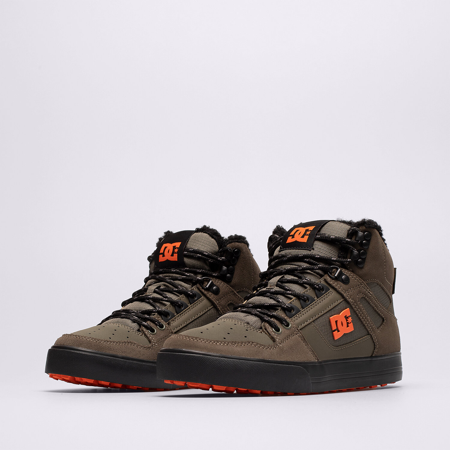 DC PURE HIGH-TOP WC WNT ADYS400047DOO KHAKI | Męskie Buty