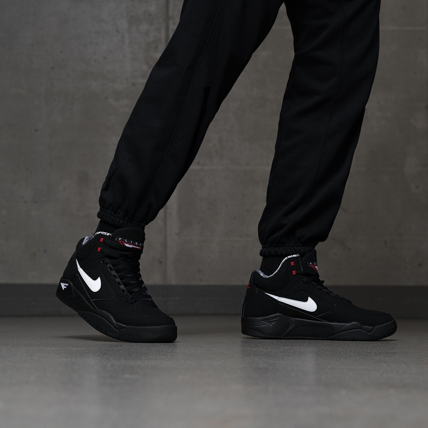 NIKE AIR FLIGHT LITE MID DQ7687-003 CZARNY | Męskie