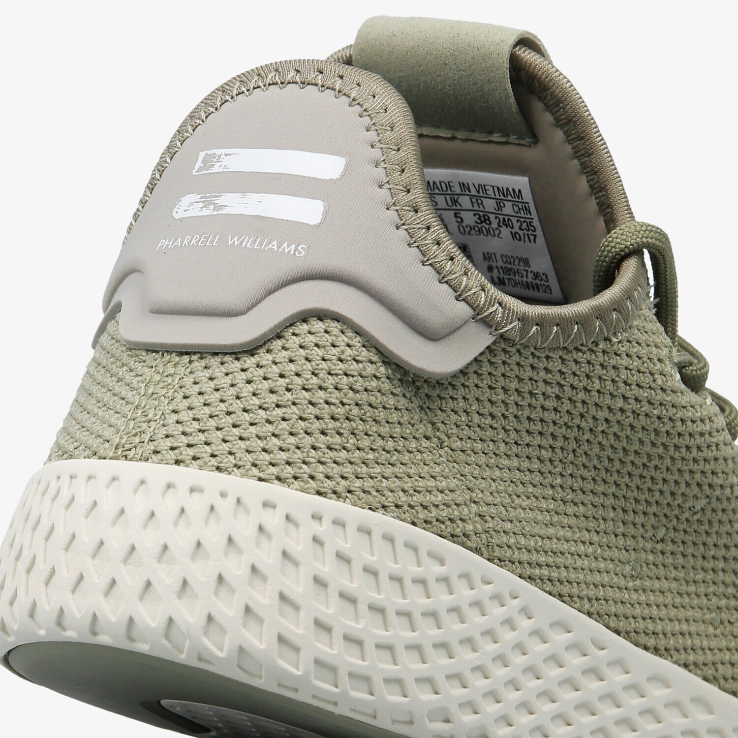 ADIDAS PHARRELL WILLIAMS TENNIS HU J CQ2298 KHAKI Dziecięce