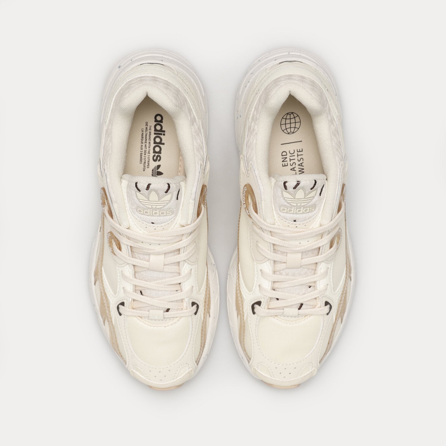 ADIDAS ASTIR HER VEGAN W HQ6670 BEŻOWY | Damskie Sneakersy w